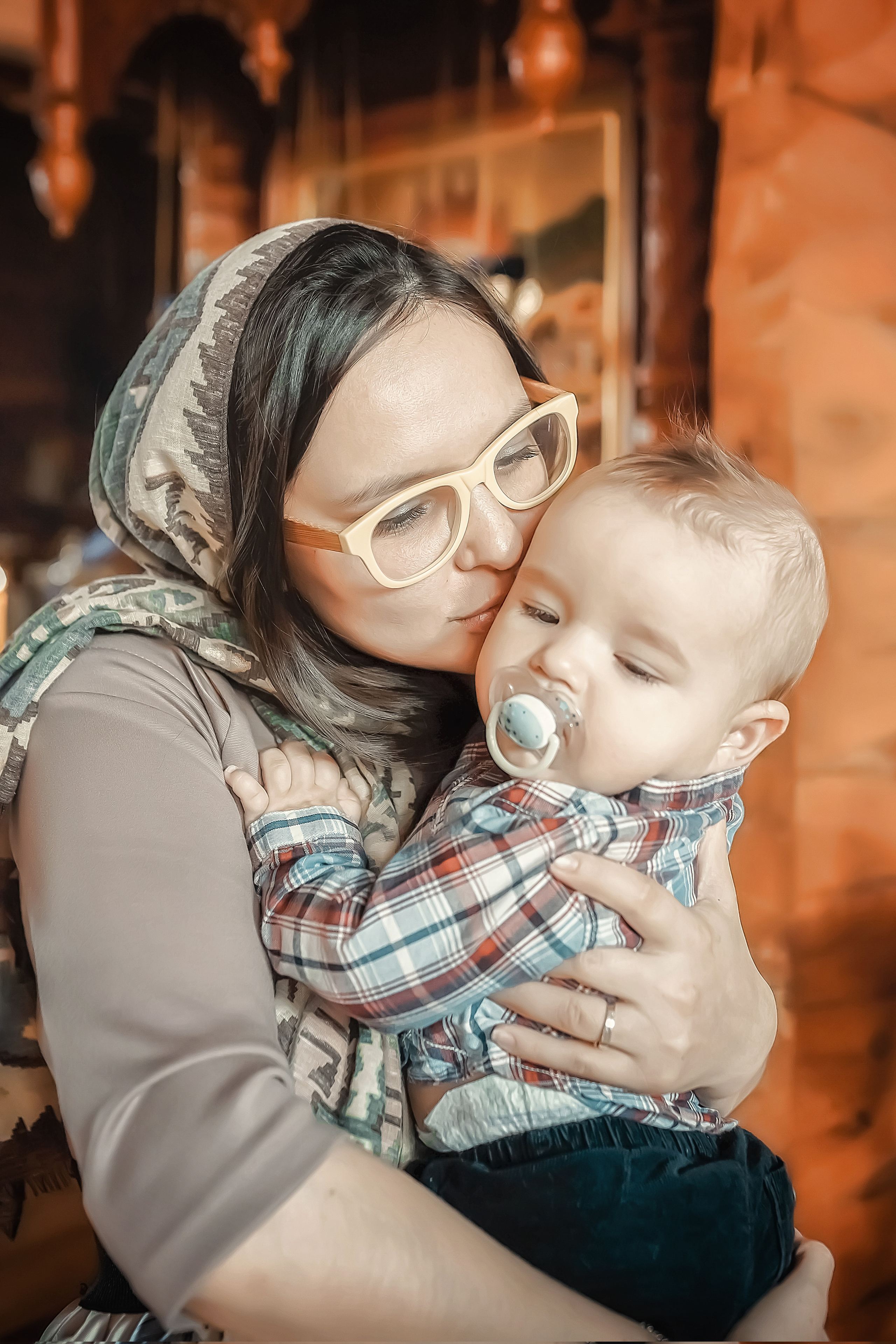Таинство Крещения Семена. Фотограф на Таинство Крещения и Венчания в Москве и МО