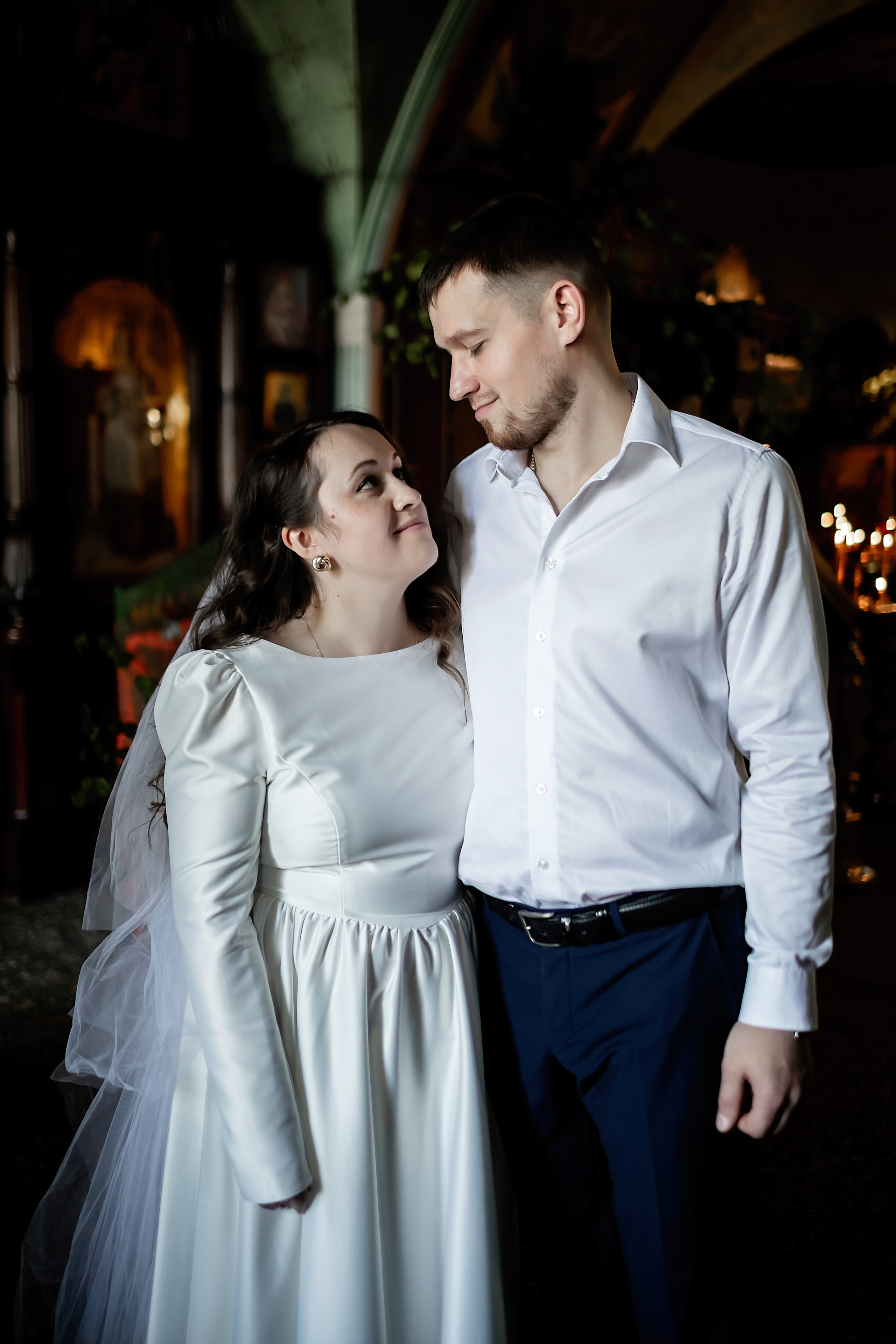 Константин и Татьяна. Фотограф на Таинство Крещения и Венчания в Москве и МО