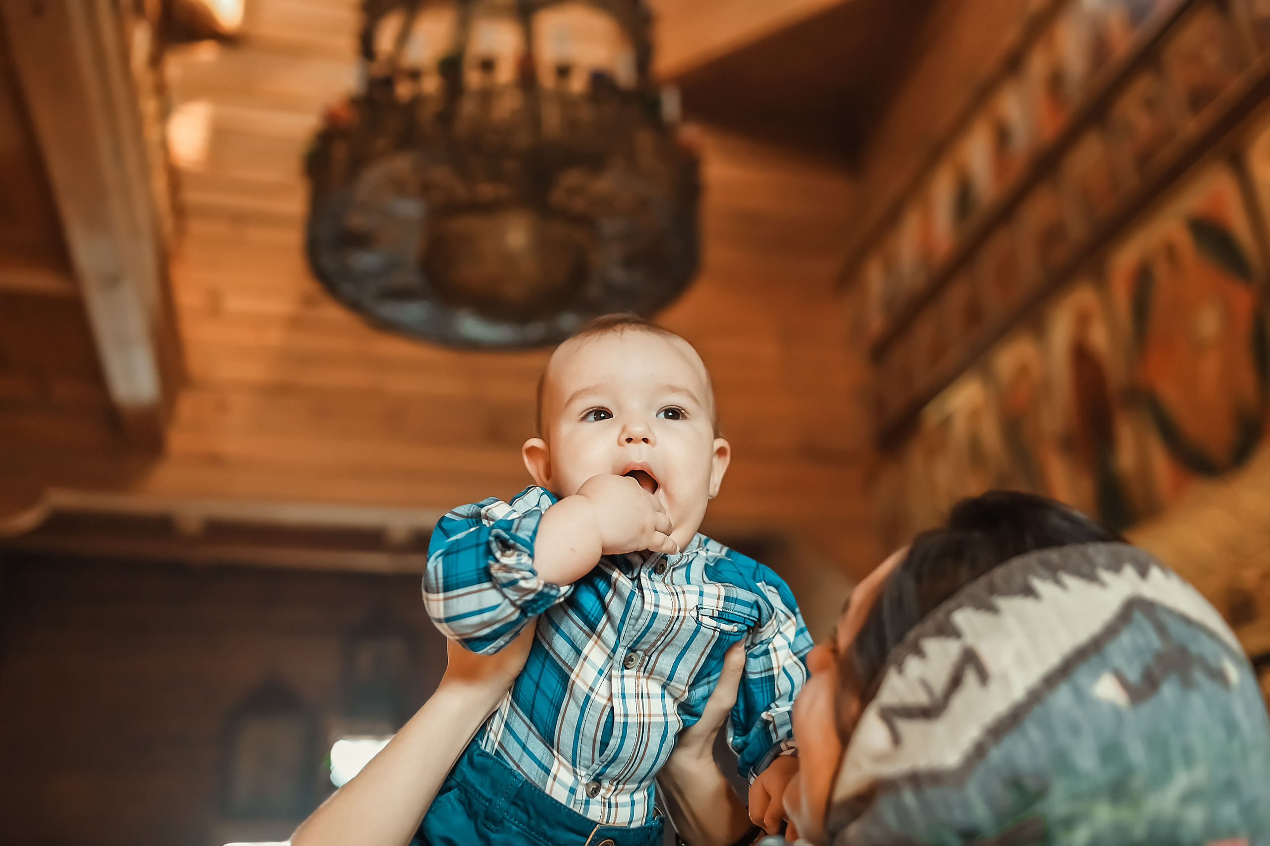 Таинство Крещения Семена. Фотограф на Таинство Крещения и Венчания в Москве и МО