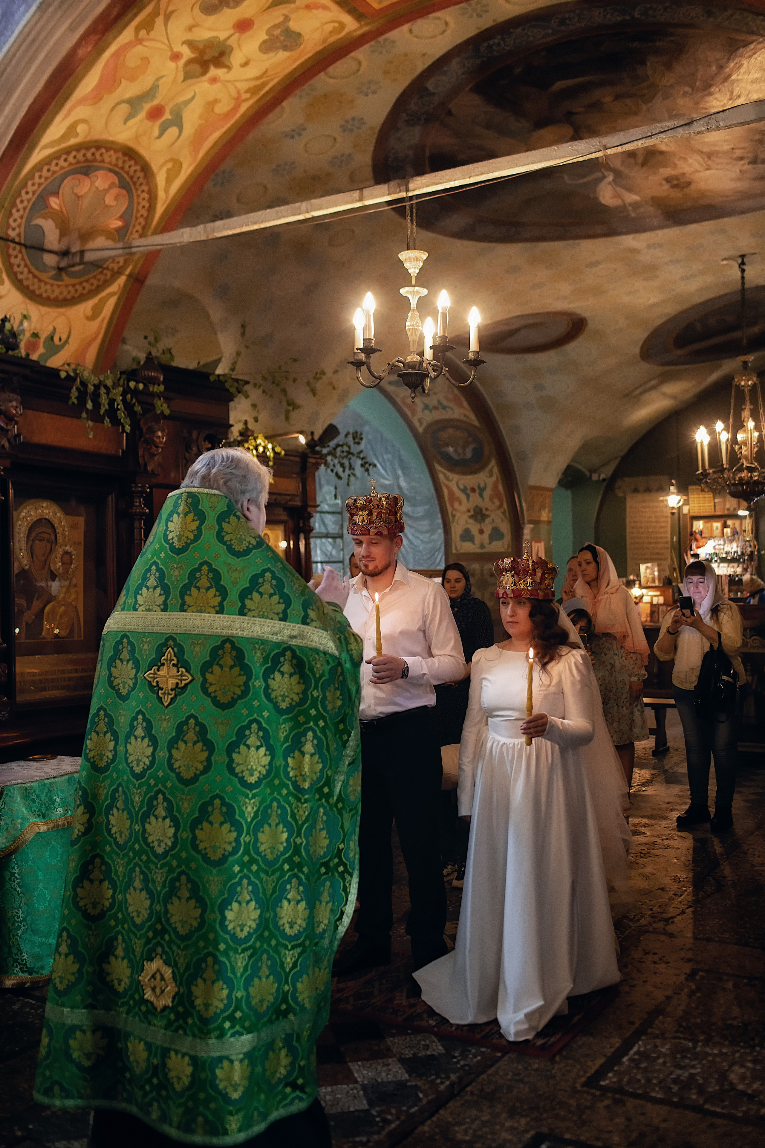 Константин и Татьяна. Фотограф на Таинство Крещения и Венчания в Москве и МО