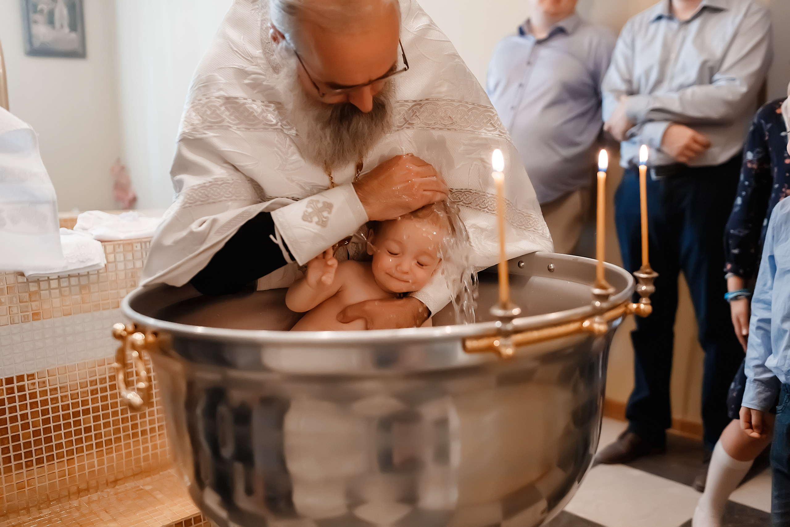 Таинство Крещения Алексея и Александра. Фотограф на Таинство Крещения и Венчания в Москве и МО