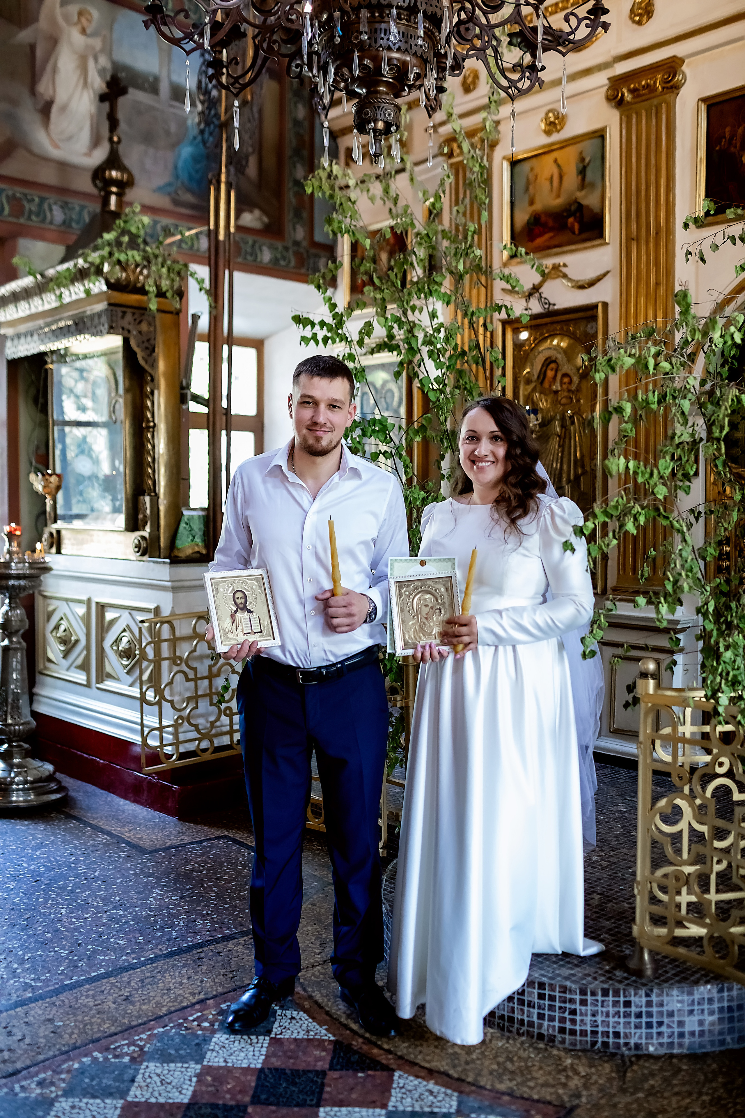 Константин и Татьяна. Фотограф на Таинство Крещения и Венчания в Москве и МО