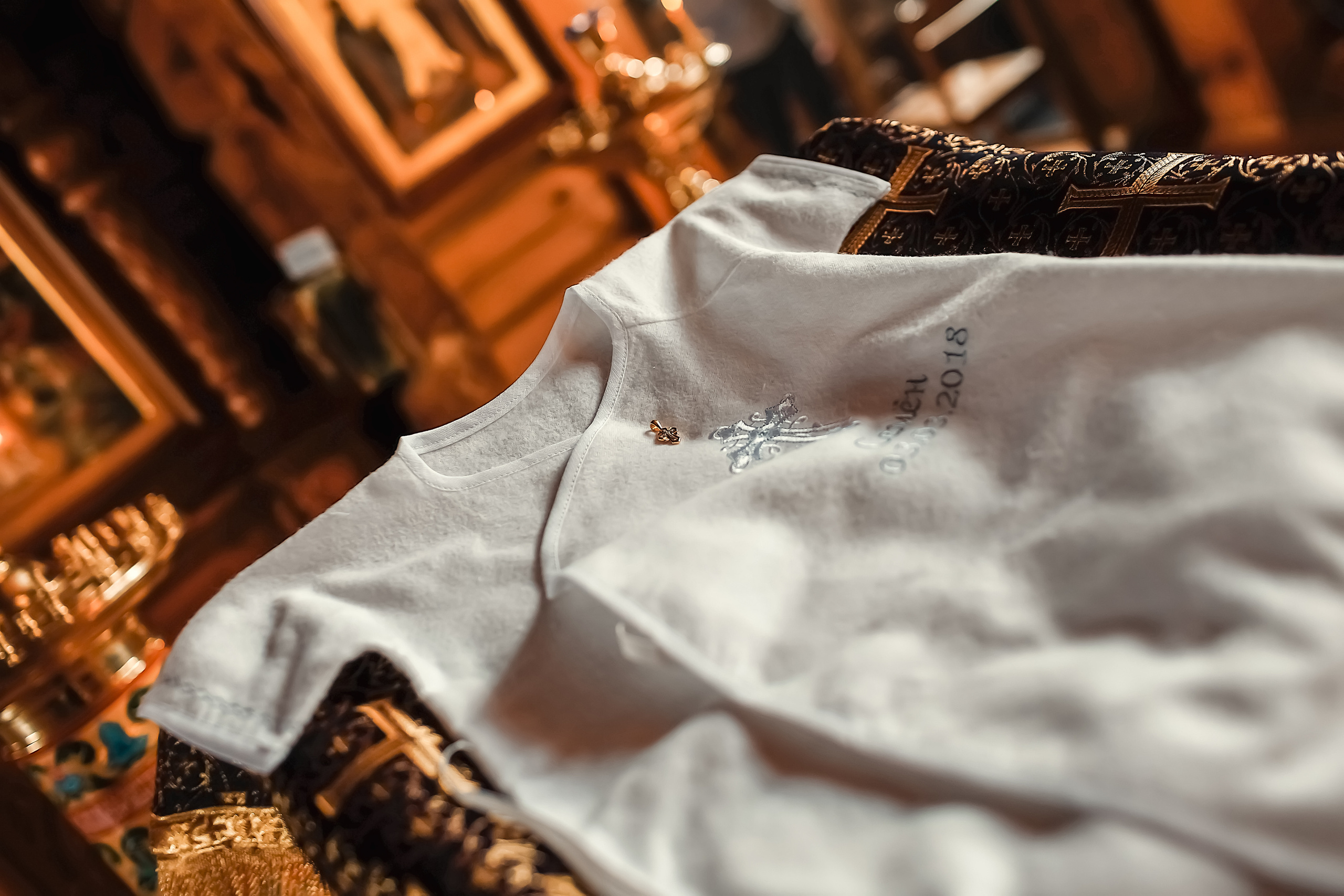 Таинство Крещения Семена. Фотограф на Таинство Крещения и Венчания в Москве и МО