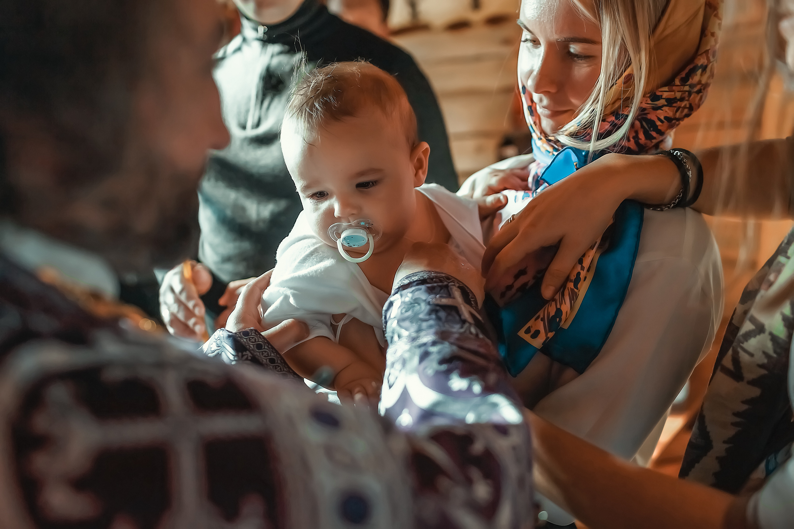 Таинство Крещения Семена. Фотограф на Таинство Крещения и Венчания в Москве и МО