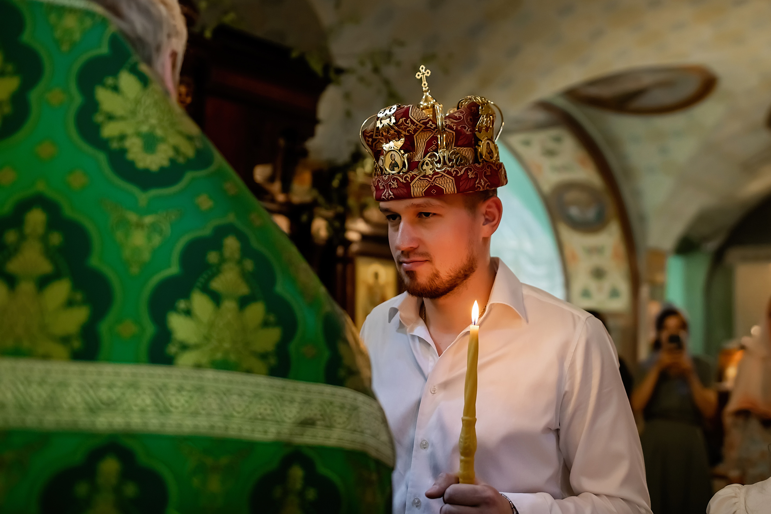 Константин и Татьяна. Фотограф на Таинство Крещения и Венчания в Москве и МО