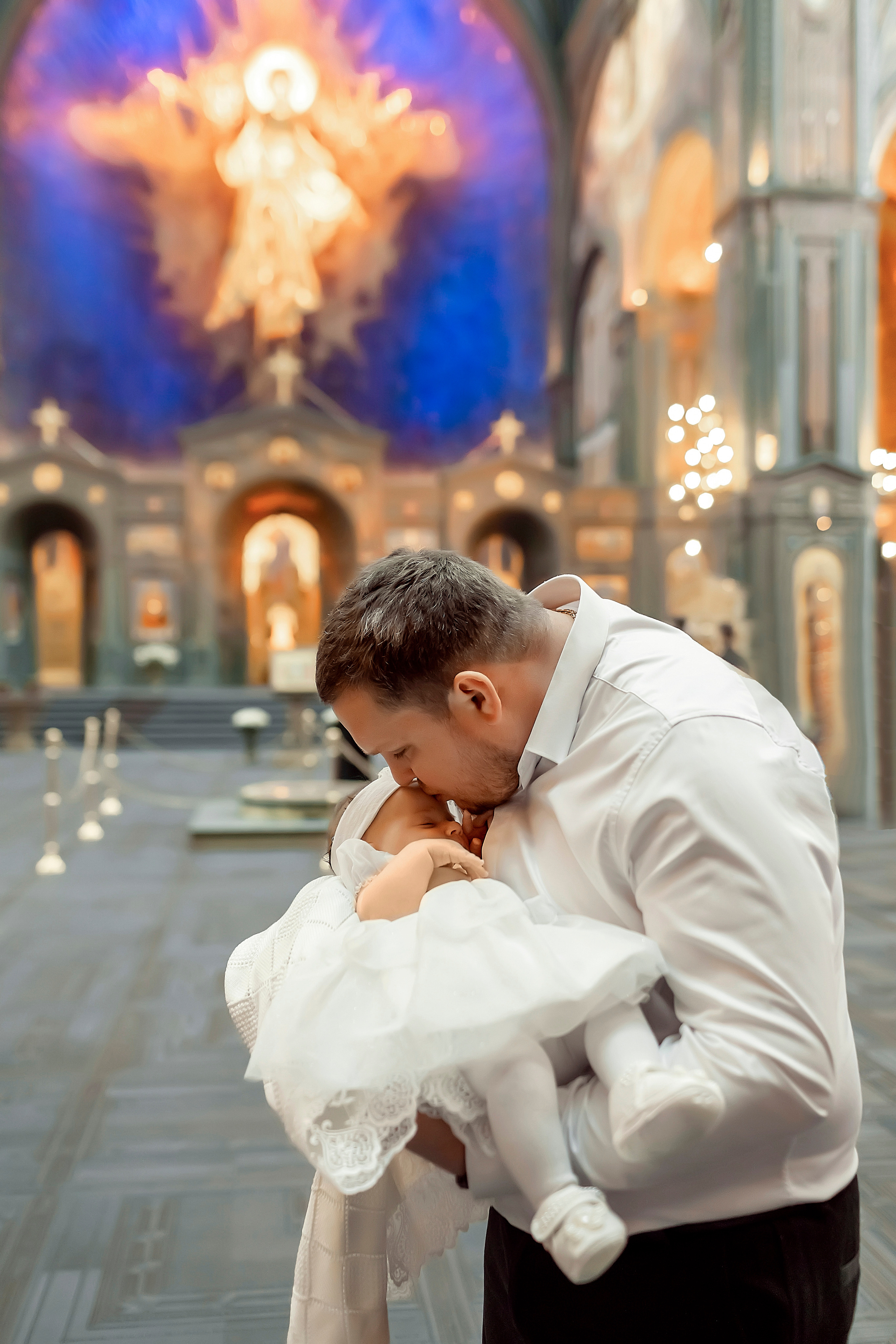 Таинство Крещения Анфисы. Фотограф на Таинство Крещения и Венчания в Москве и МО