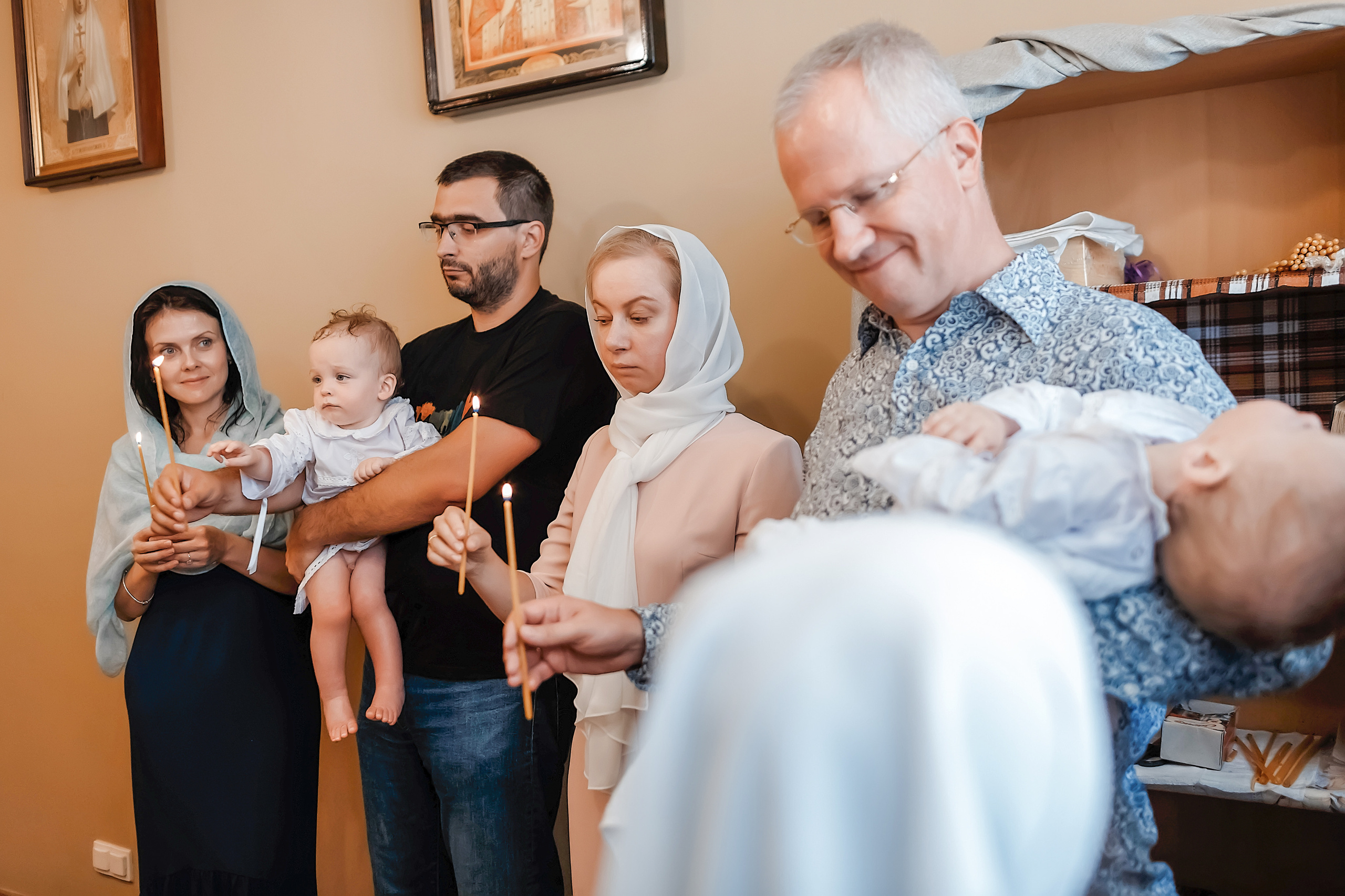 Таинство Крещения Алексея и Александра. Фотограф на Таинство Крещения и Венчания в Москве и МО