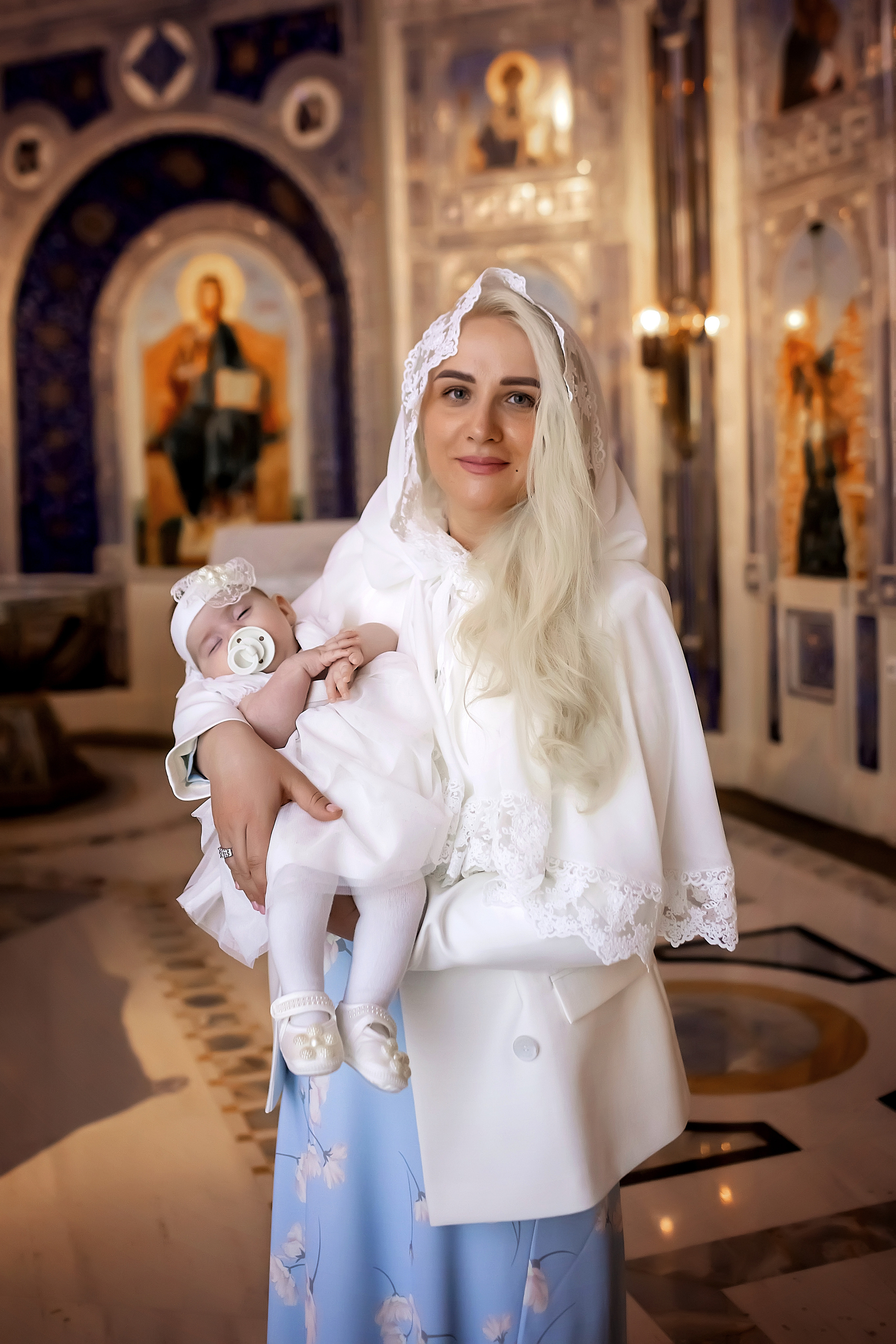 Таинство Крещения Анфисы. Фотограф на Таинство Крещения и Венчания в Москве и МО