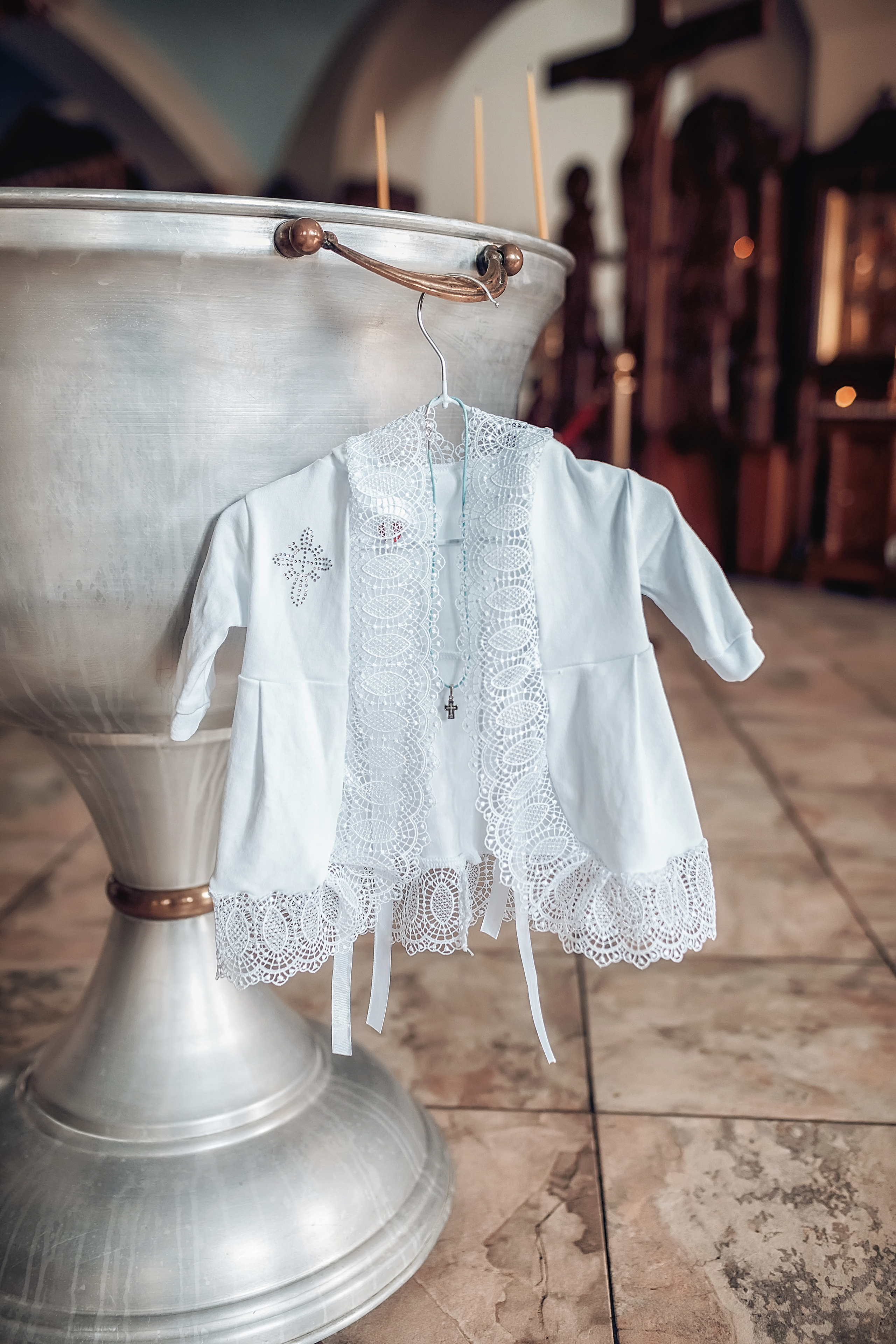 Крещение Льва. Фотограф на Таинство Крещения и Венчания в Москве и МО