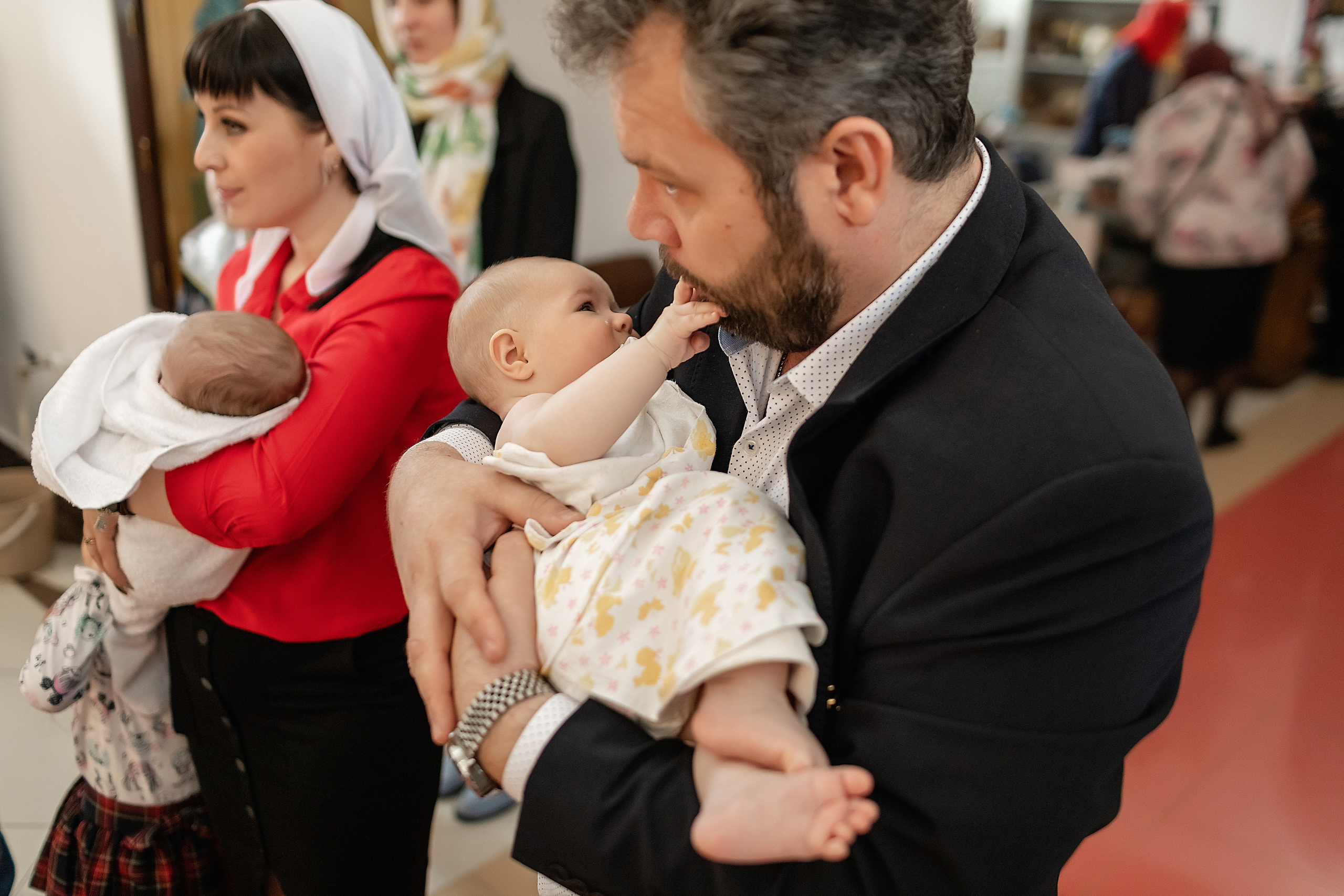 Таинство Крещения Анны. Фотограф на Таинство Крещения и Венчания в Москве и МО