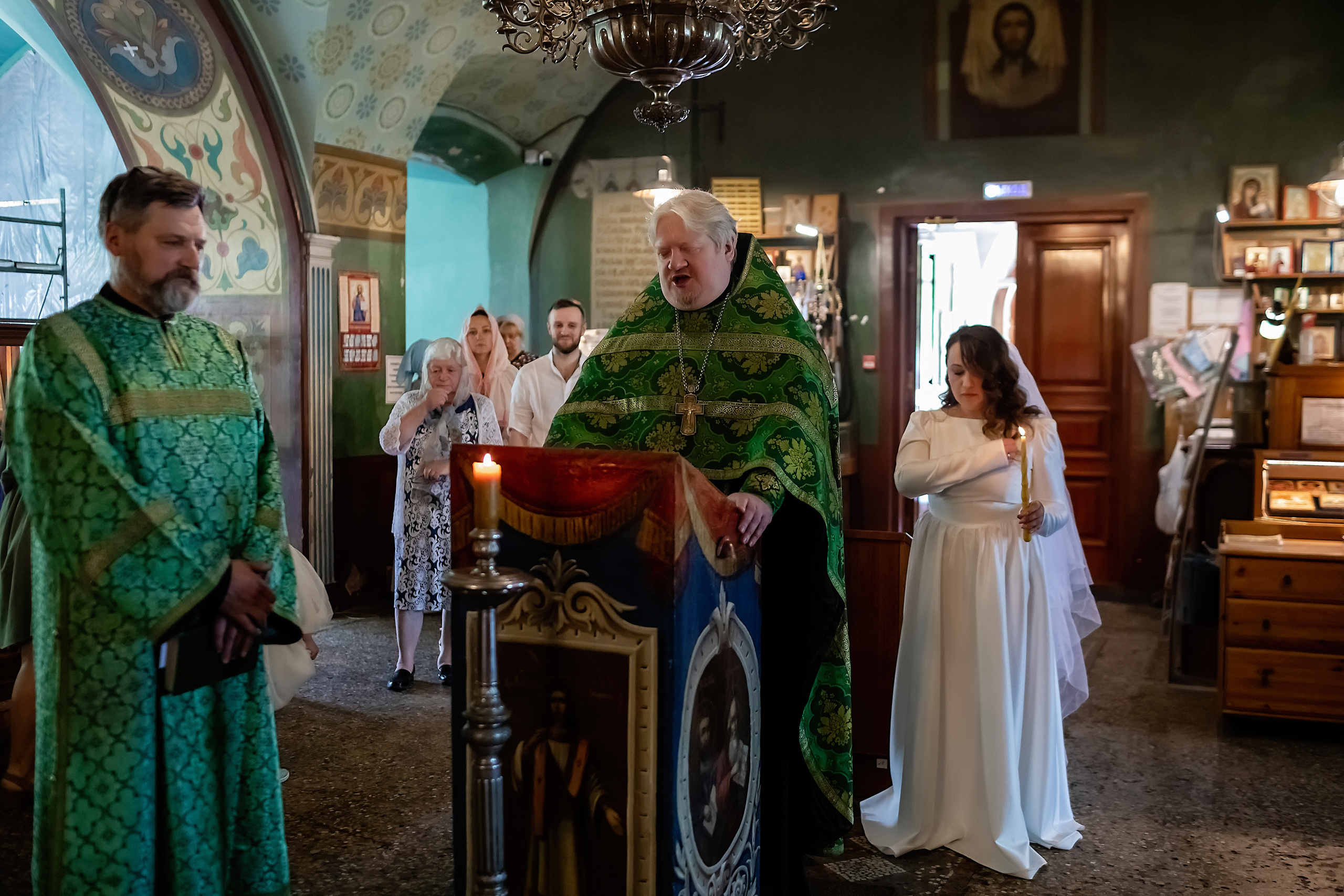 Константин и Татьяна. Фотограф на Таинство Крещения и Венчания в Москве и МО