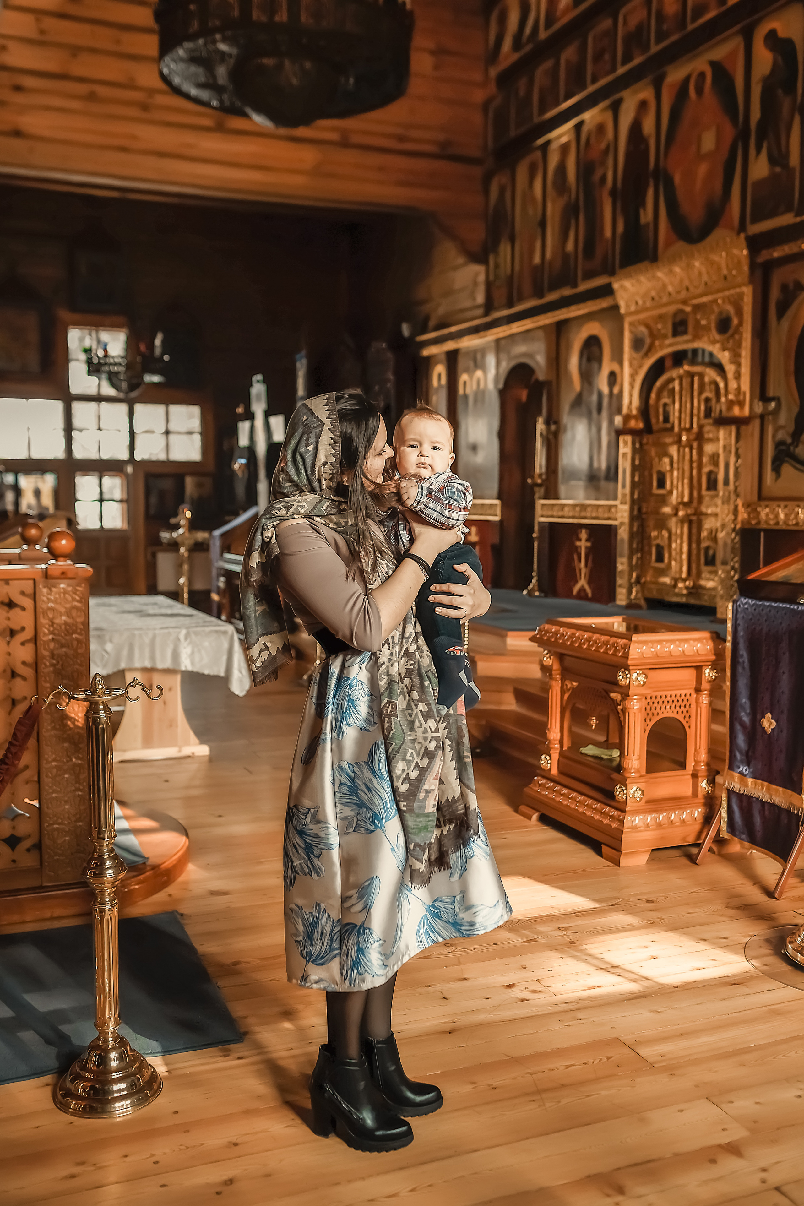 Таинство Крещения Семена. Фотограф на Таинство Крещения и Венчания в Москве и МО