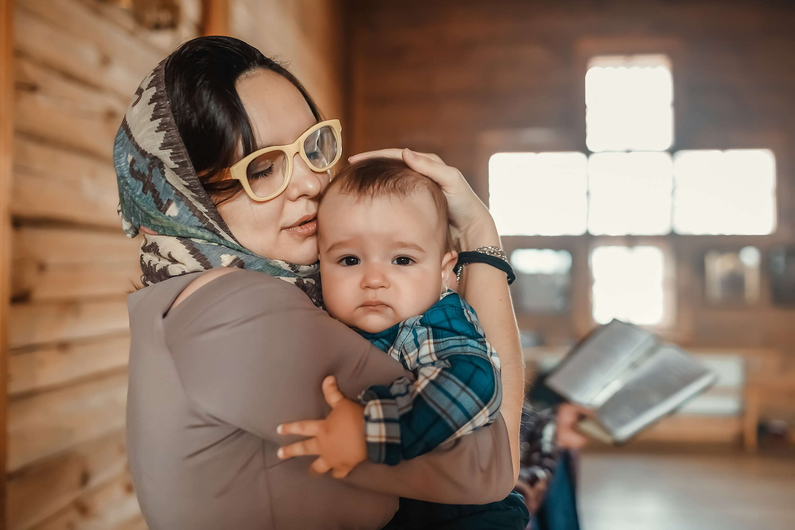 Таинство Крещения Семена. Фотограф на Таинство Крещения и Венчания в Москве и МО