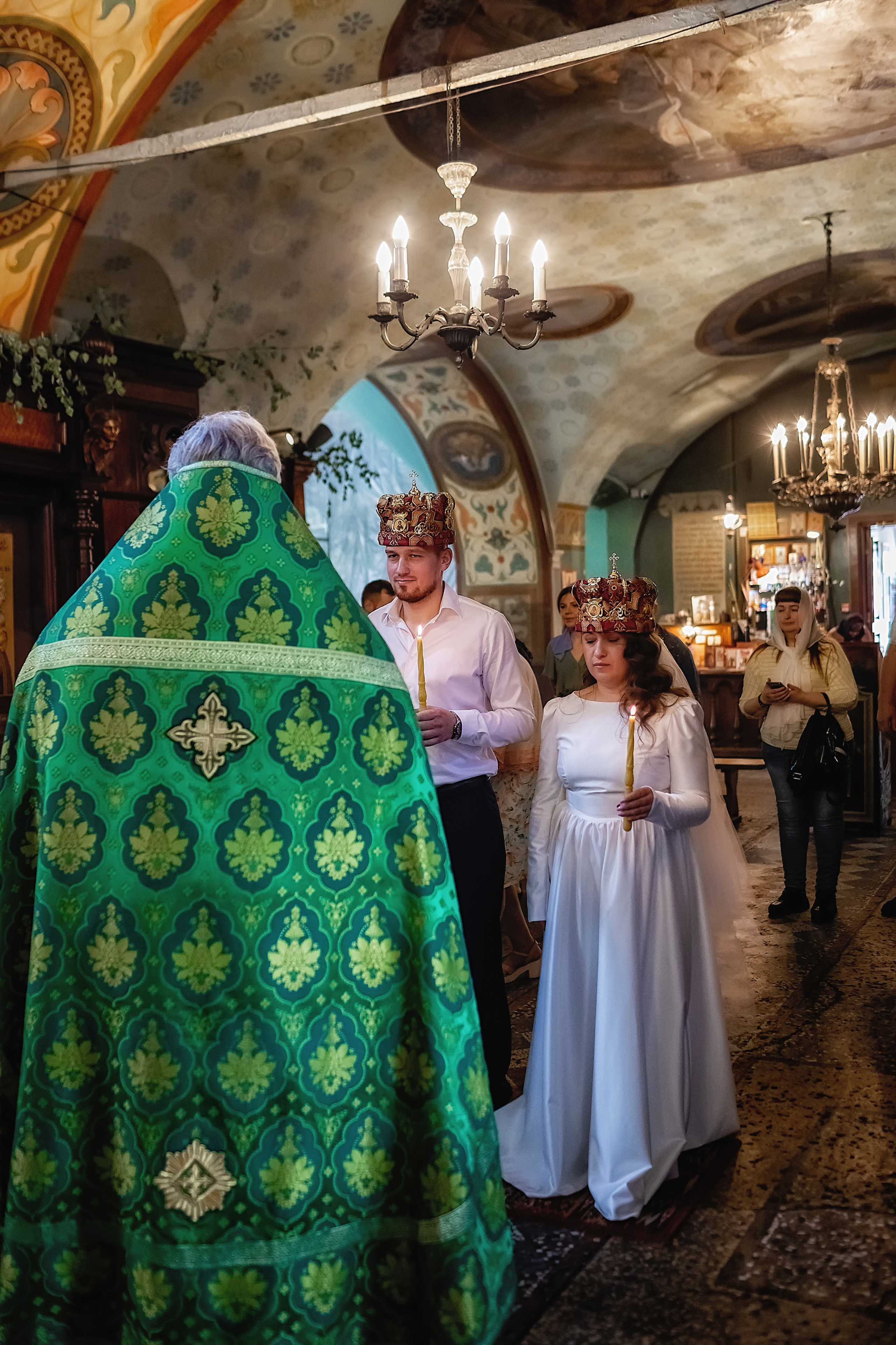 Константин и Татьяна. Фотограф на Таинство Крещения и Венчания в Москве и МО