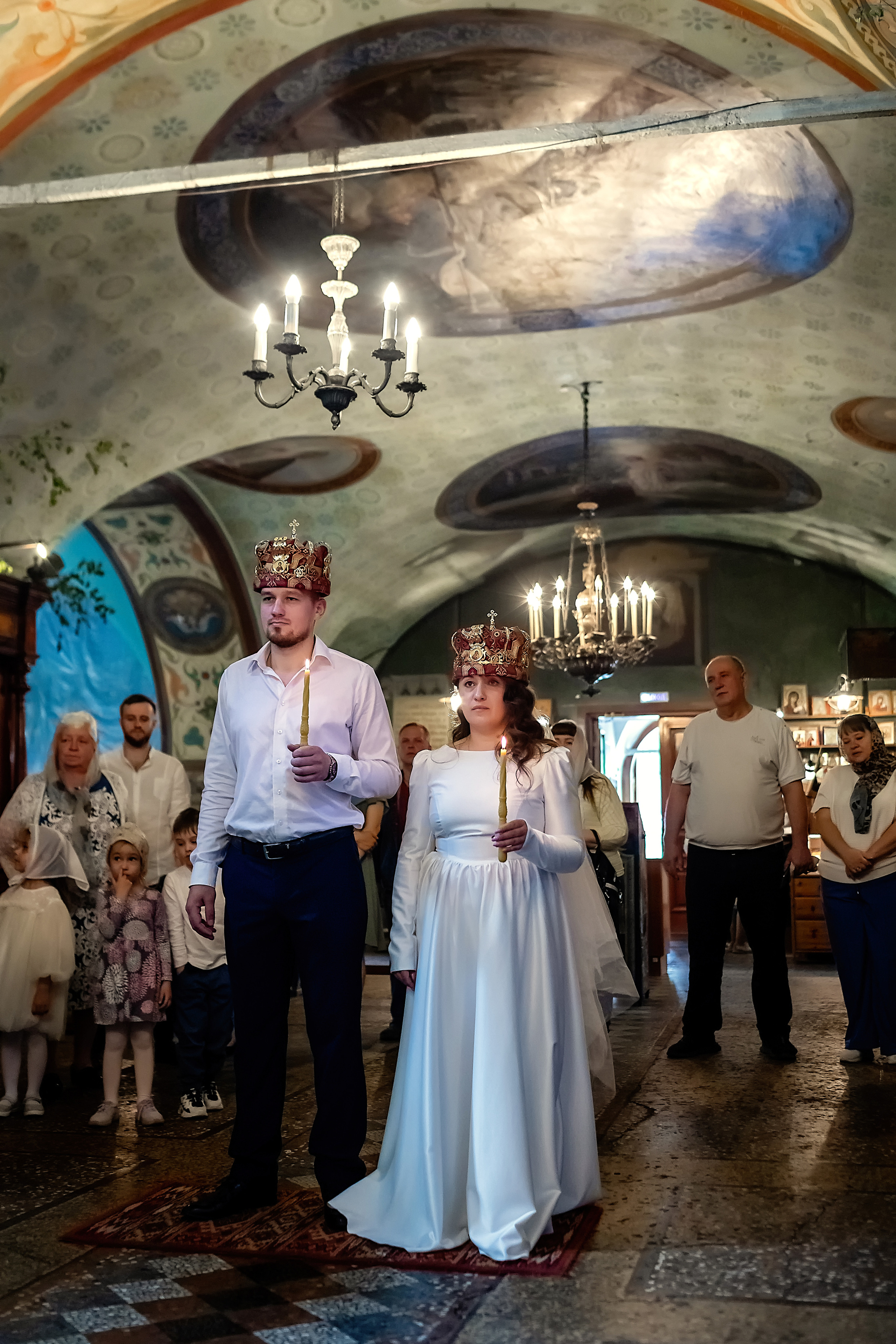 Константин и Татьяна. Фотограф на Таинство Крещения и Венчания в Москве и МО