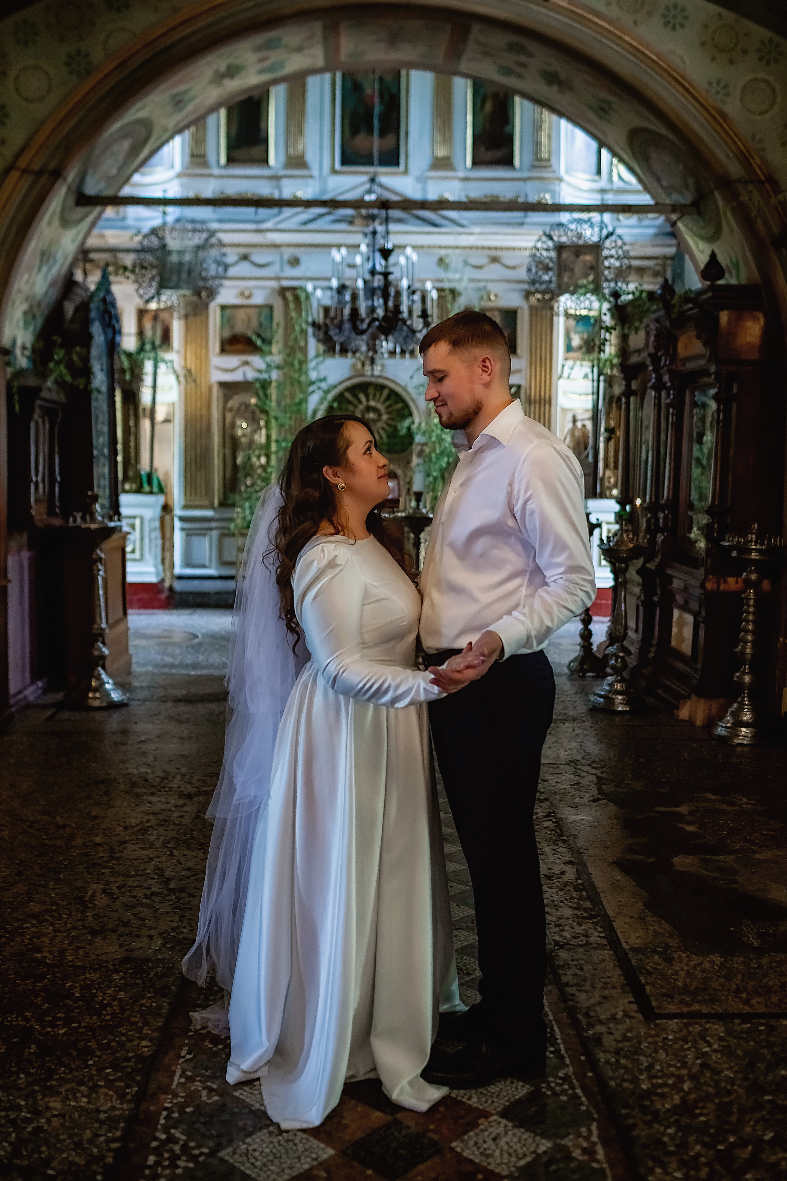 Константин и Татьяна. Фотограф на Таинство Крещения и Венчания в Москве и МО