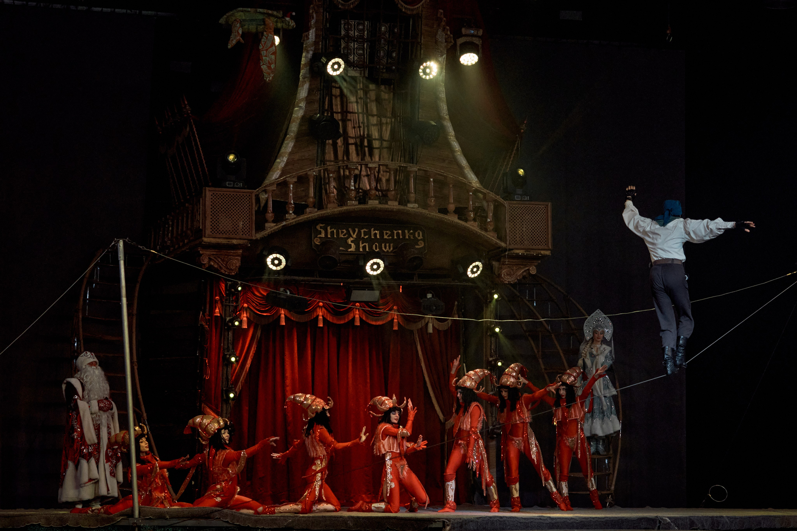 Цирк «На воде». Фотограф