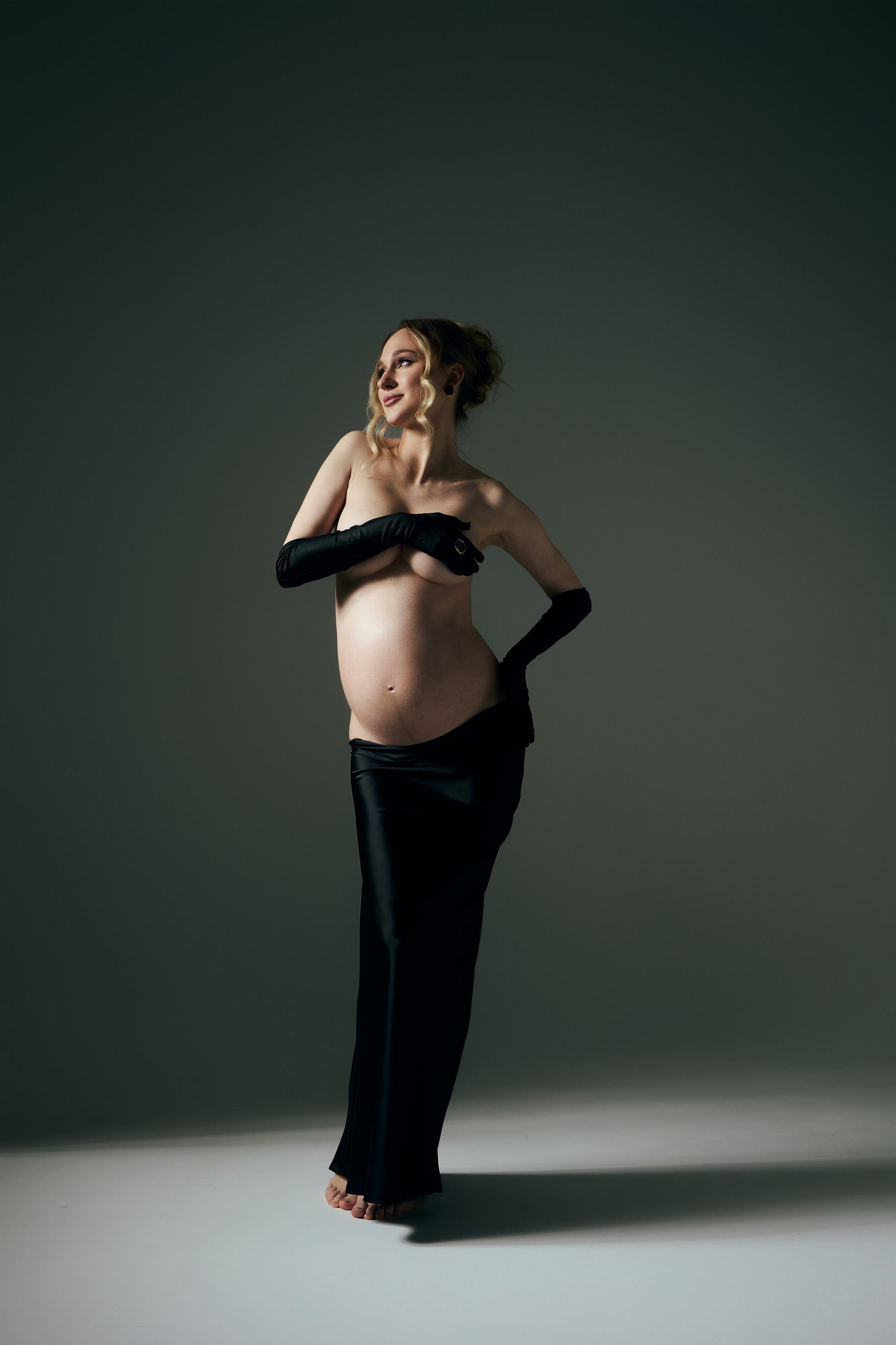 Съемка беременности для Татьяны в студии MAI в Армавире. Свадебный фотограф в Армавире Николай Манвелов