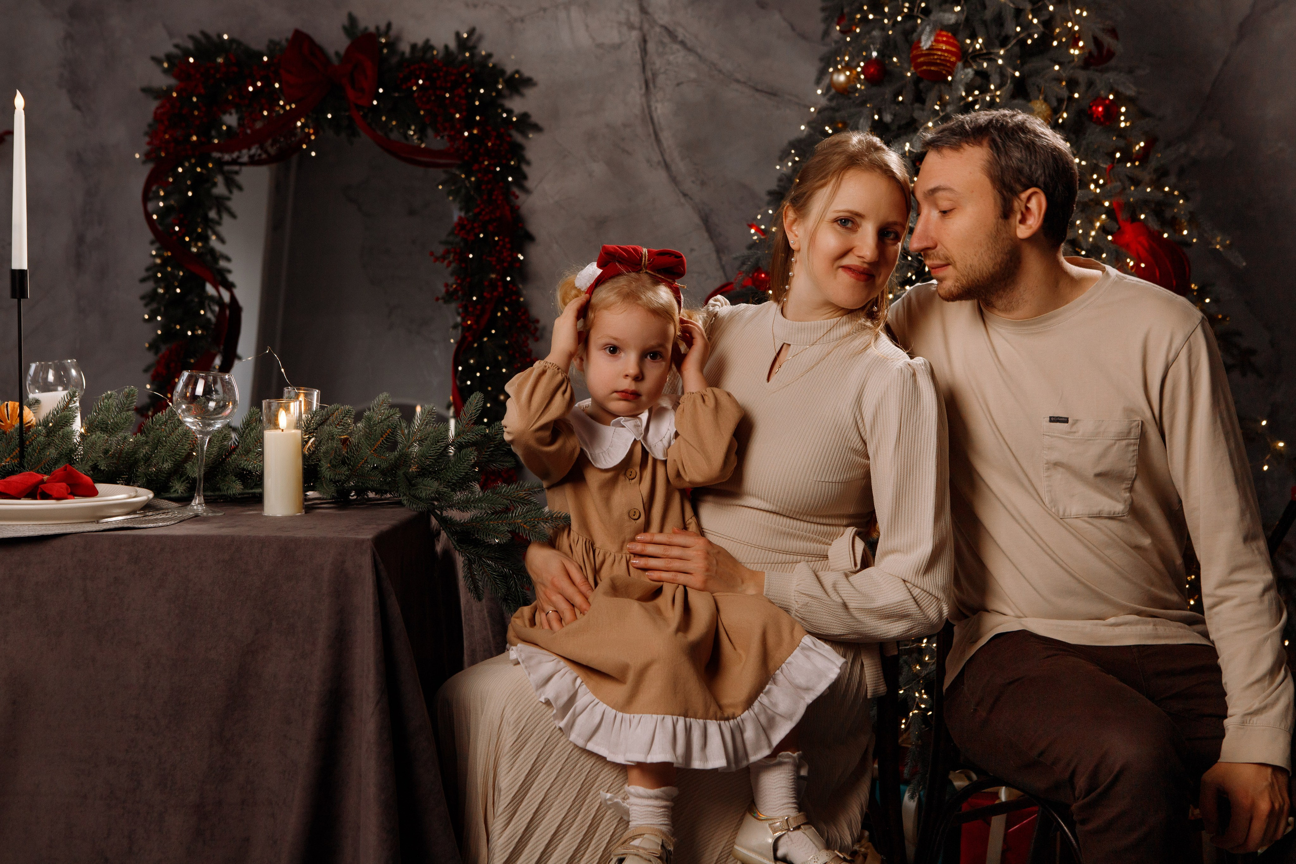 Семья на Новый год. Семейный и контент- фотограф Анна Уткина, Электросталь, Ногинск, Москва