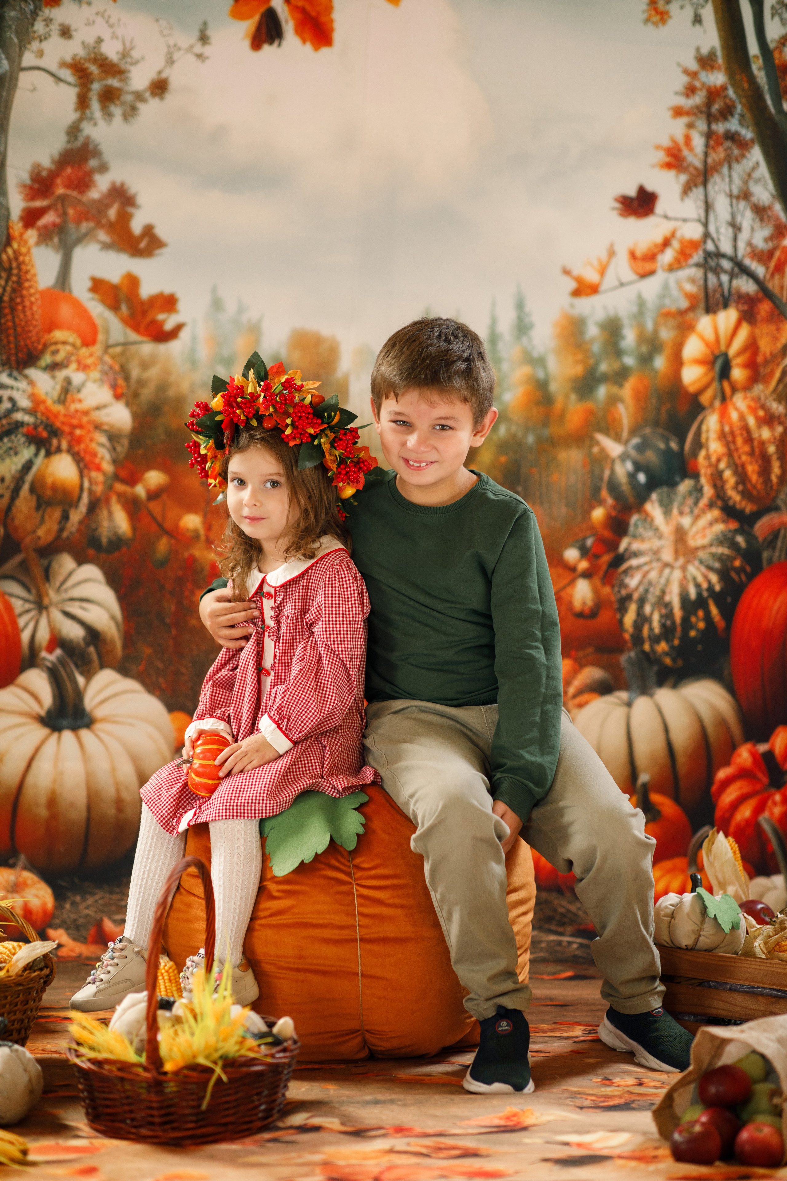 Фотопроект для детских садов «Осень». Фотограф во Владикавказе Юрий Геворгизов