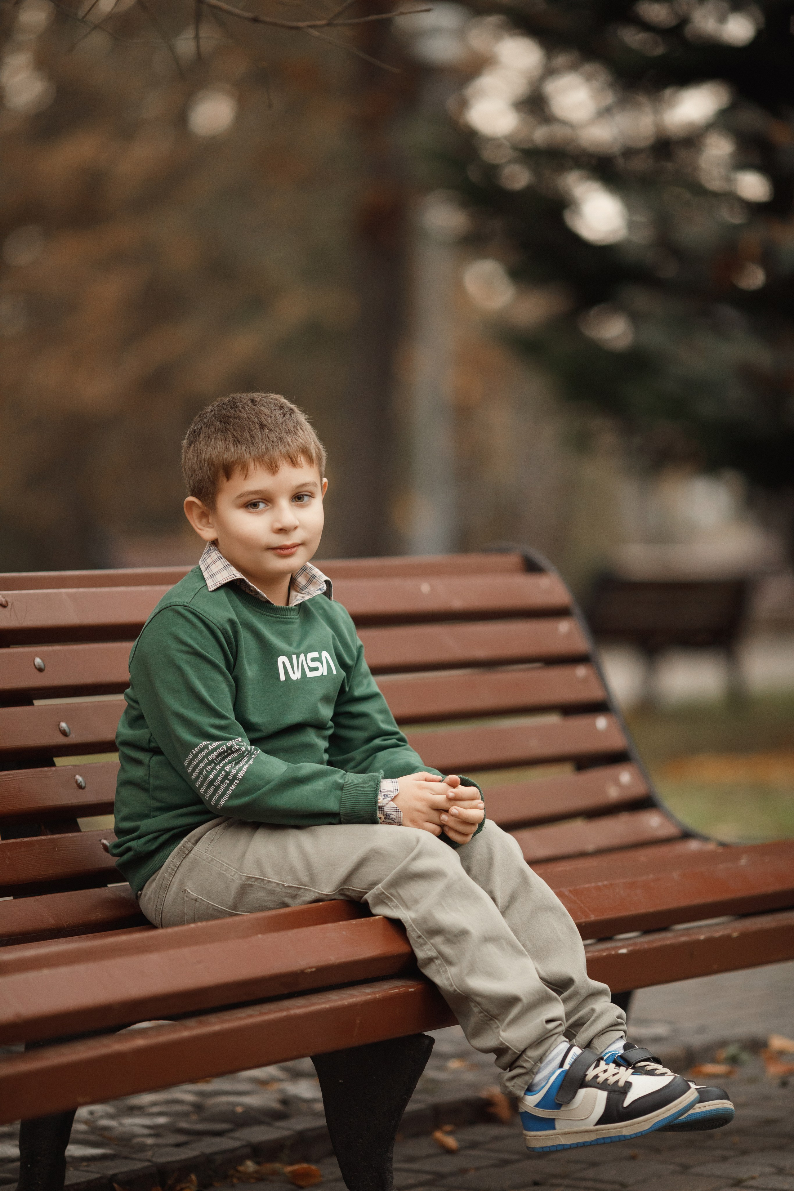 Детская фотосессия в парке им. Коста Хетагурова. Фотограф во Владикавказе Юрий Геворгизов