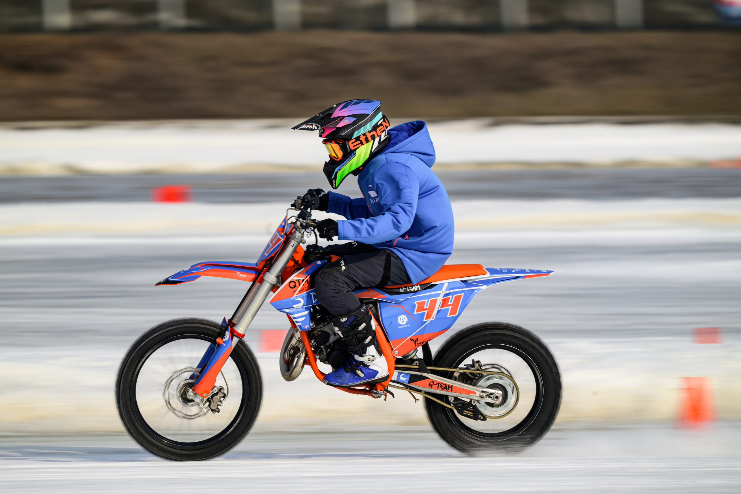 КУБОК МФР по мотокроссу на льду MX-SPEEDWAY, Анархия Рейсинг, Анатолий Ушаков, Мотокросс, Спидвей, Мотогонки, фотограф Антон Медведев, icoguar, Крылатское