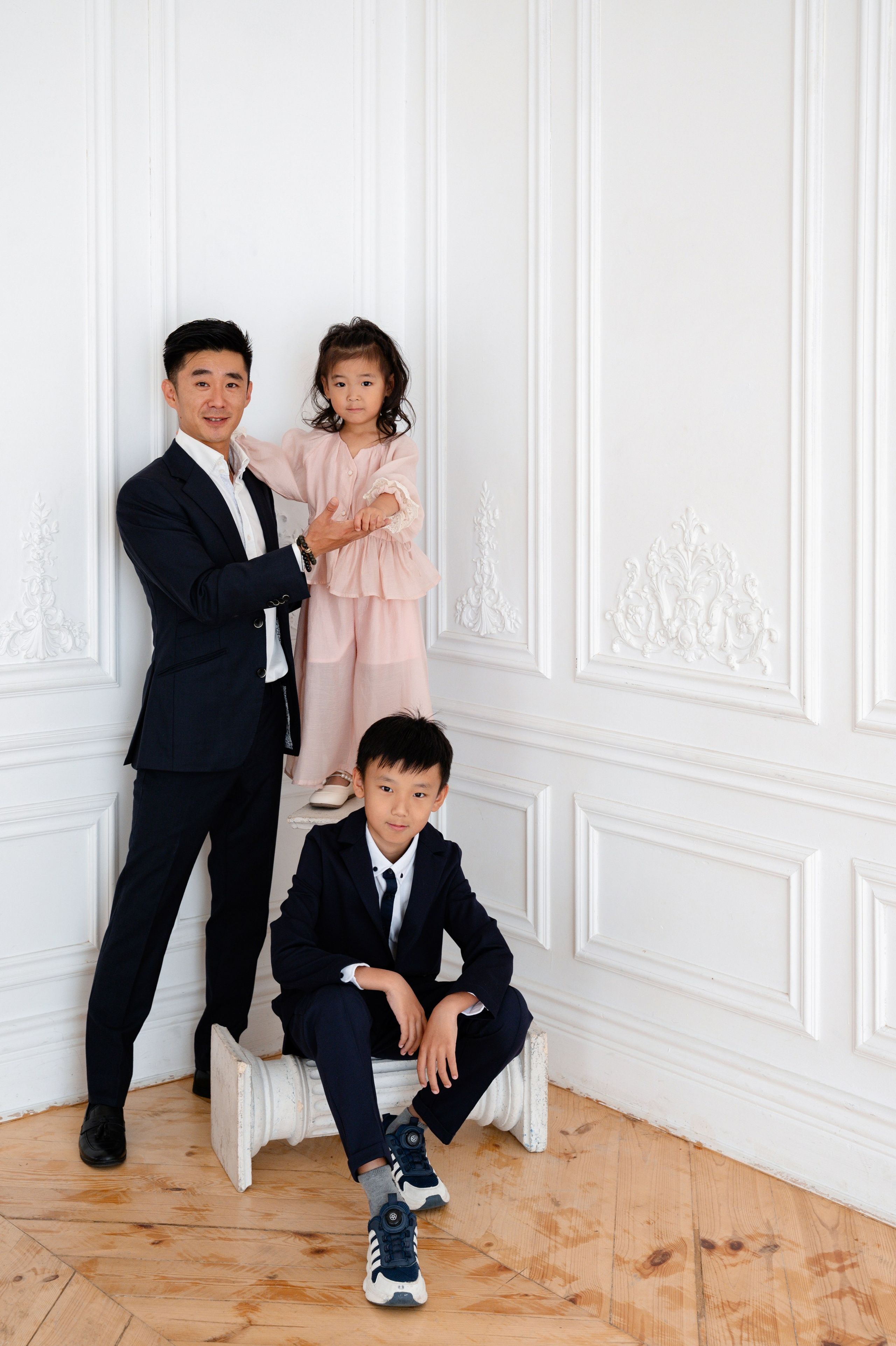 Фотосессия корейской семьи. Фотограф Юлия Кондратьева