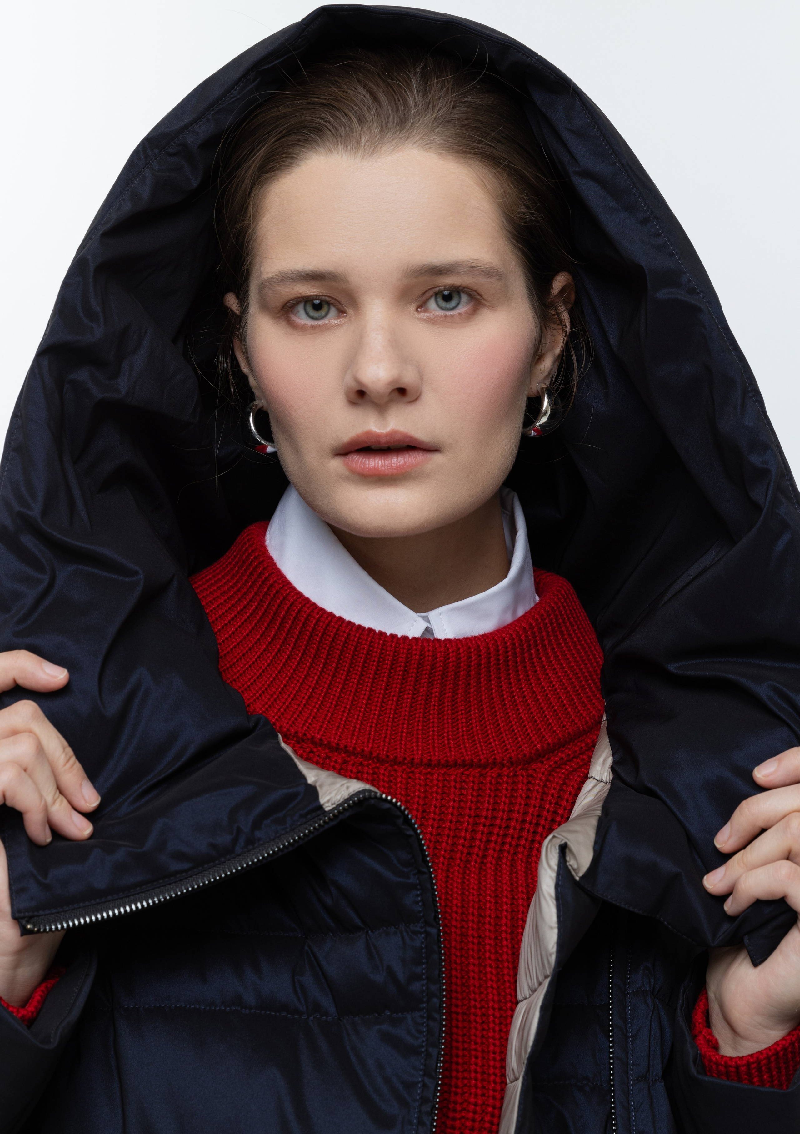 Каталог. Верхняя одежда + трикотаж бренда. 4ч,. Визажист для брендов, Фэшн продюсер Олеся Глушкова