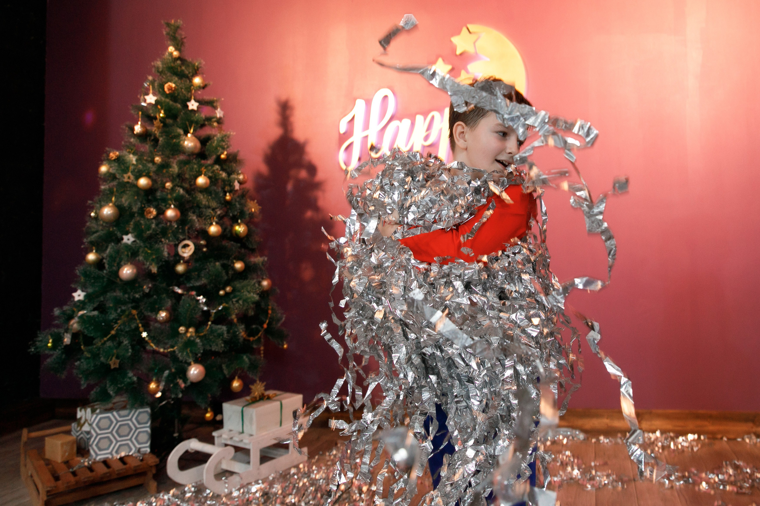 Школа «Кристалл» | Новогодняя программа. Свадебный, семейный и школьный фотограф в Сызрани Максим Баталов