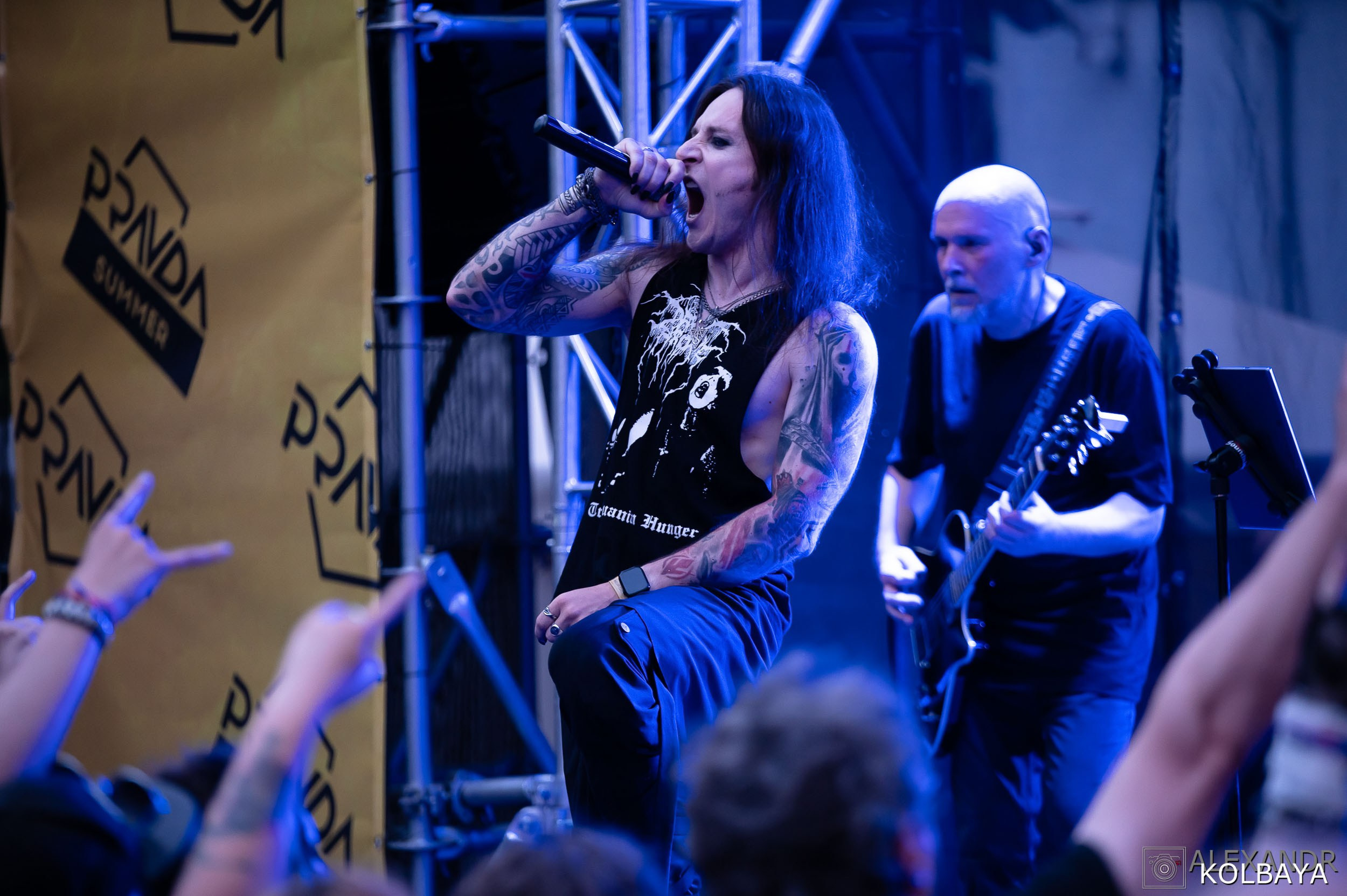Фоторепортаж с мэшап концерта группы Черный Обелиск 4 июля 2024 года. Концертный и театральный репортажный фотограф в Москве Александр Колбая