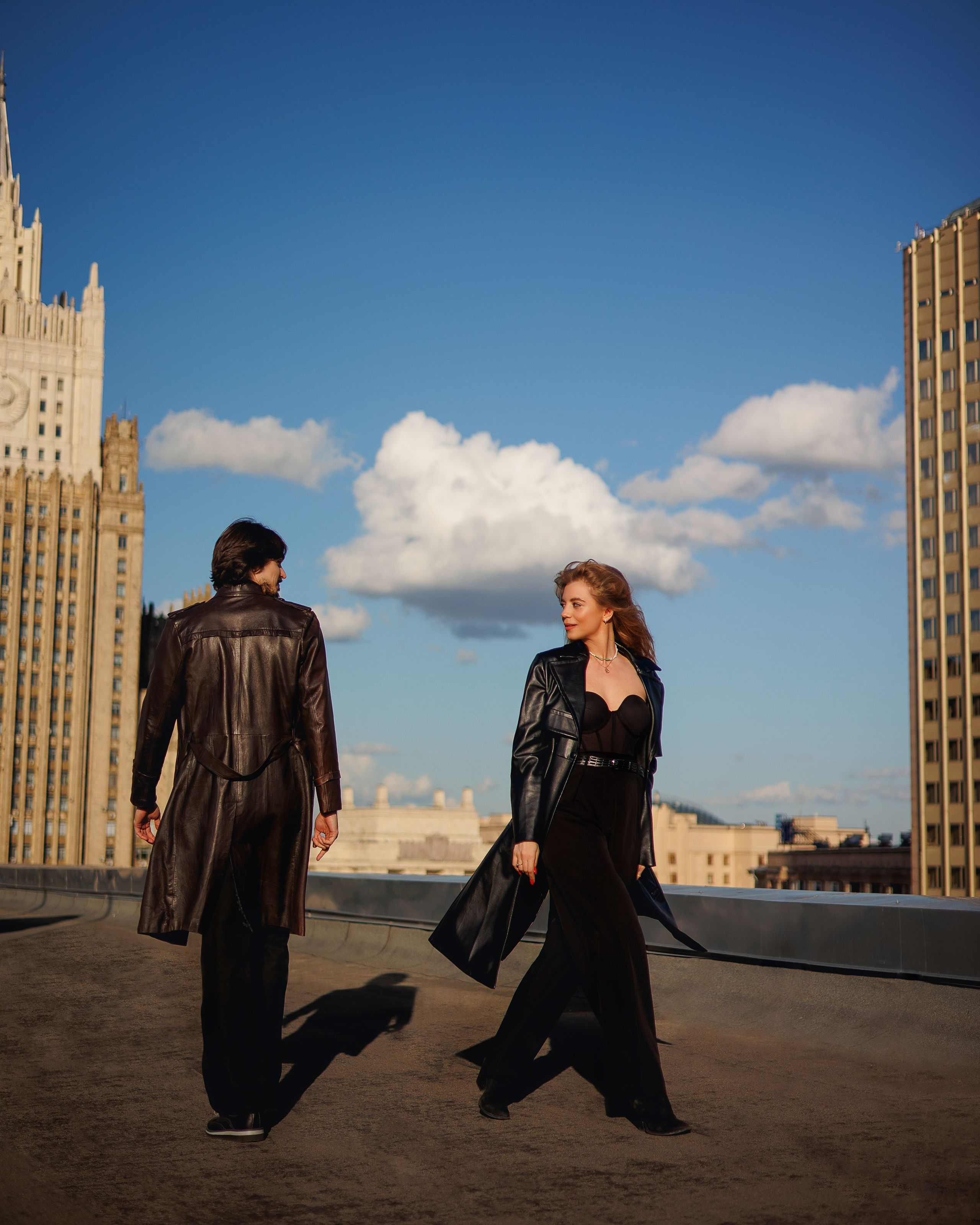 На крыше. Марковкина КрисТина