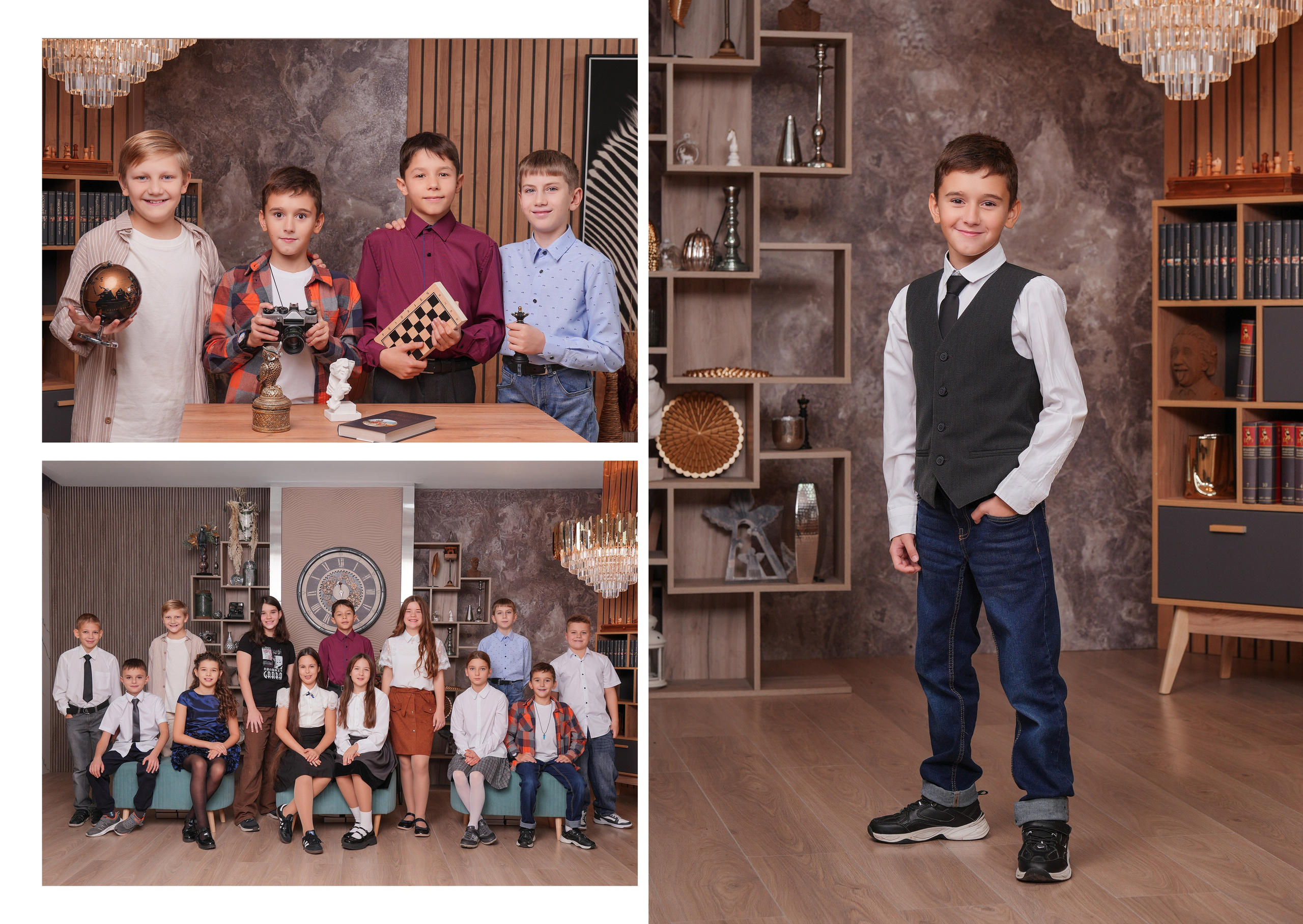 ЛИЦЕЙ 64 4 В. Красивый выпускной альбом в Краснодаре