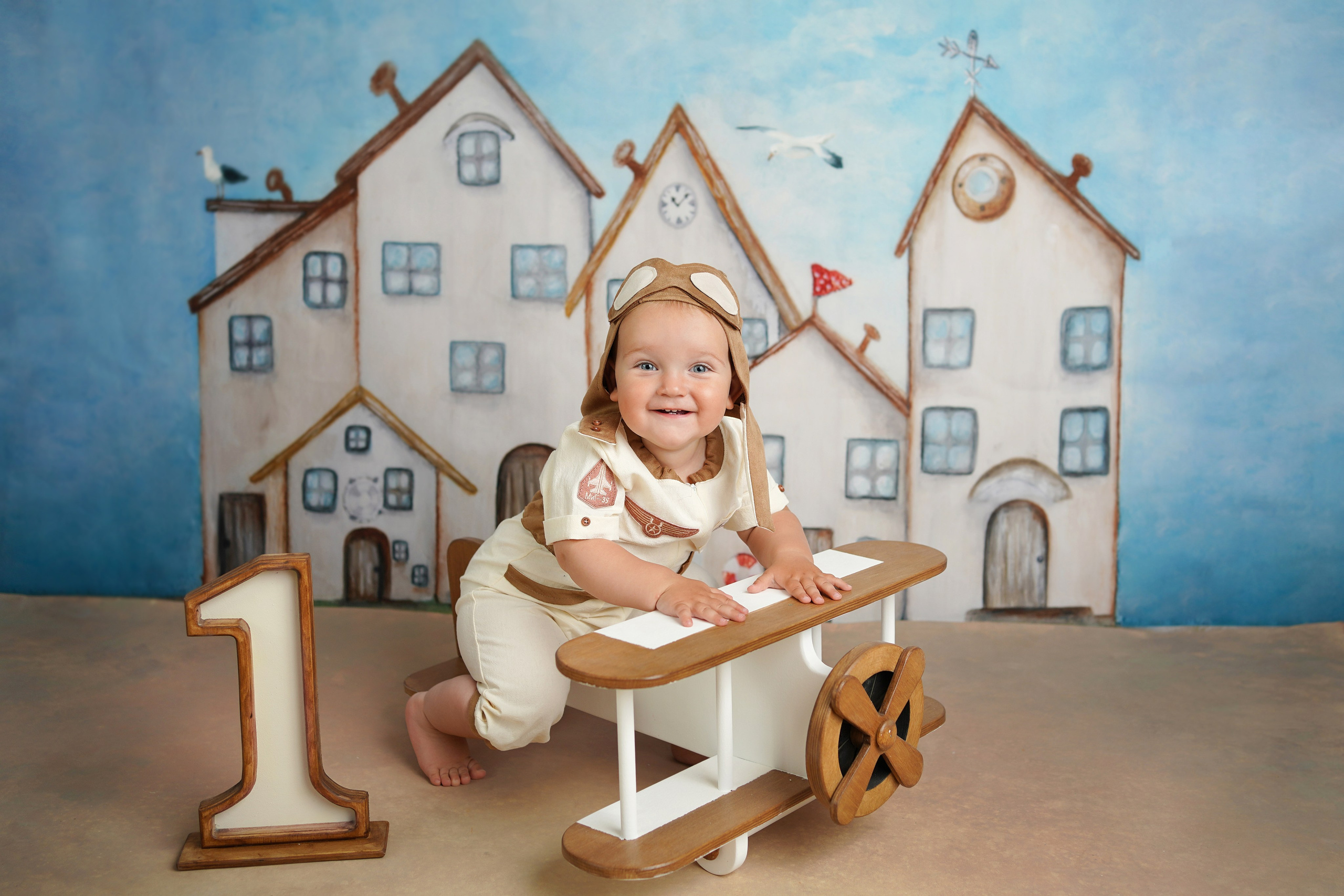 Детская фотосессия Первый годик для мальчиков. Детский фотограф и фотограф новорожденных в Калининград Оксана Иваний