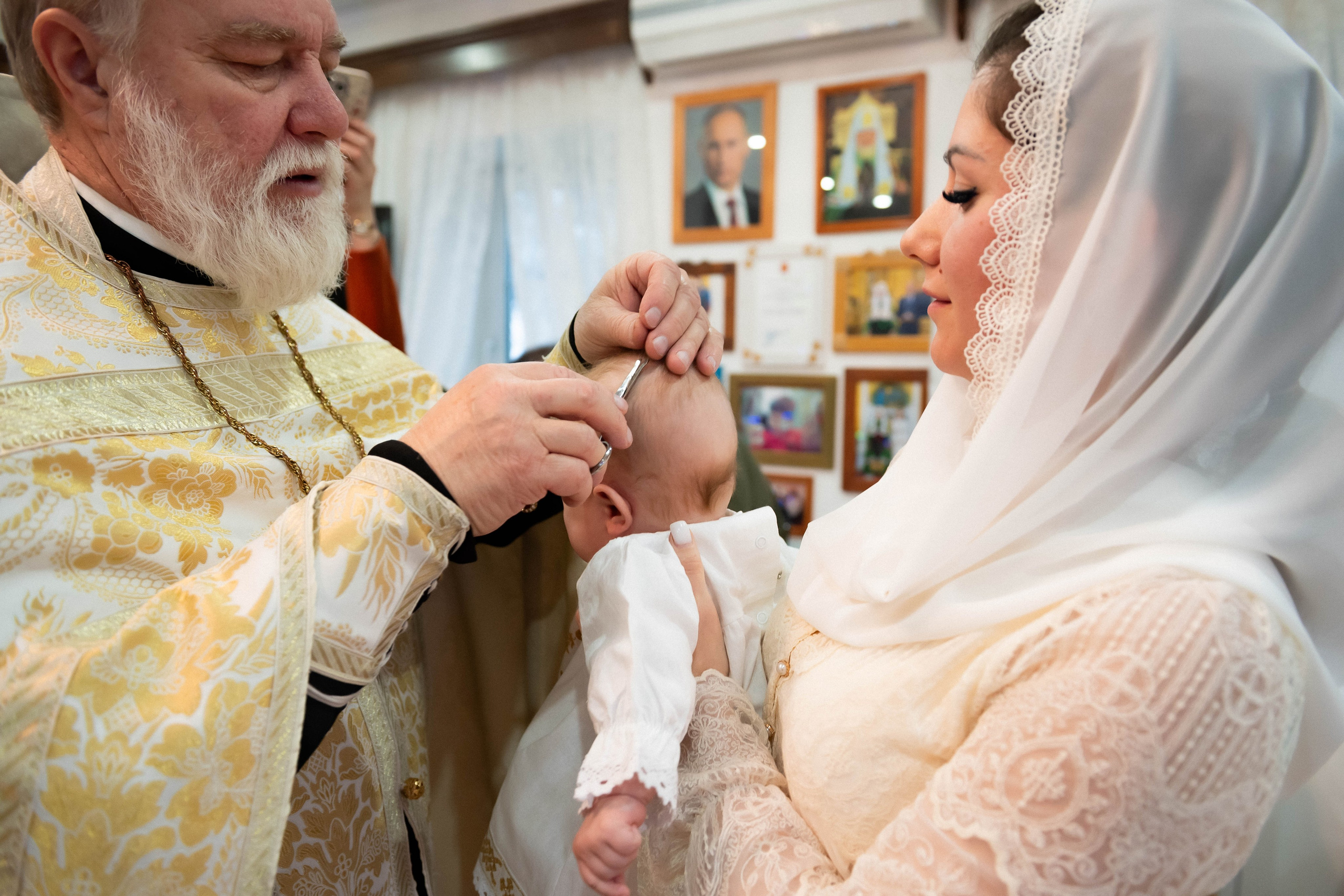 Таинство Крещения. Фотограф Алевтина Обухова Константиновск