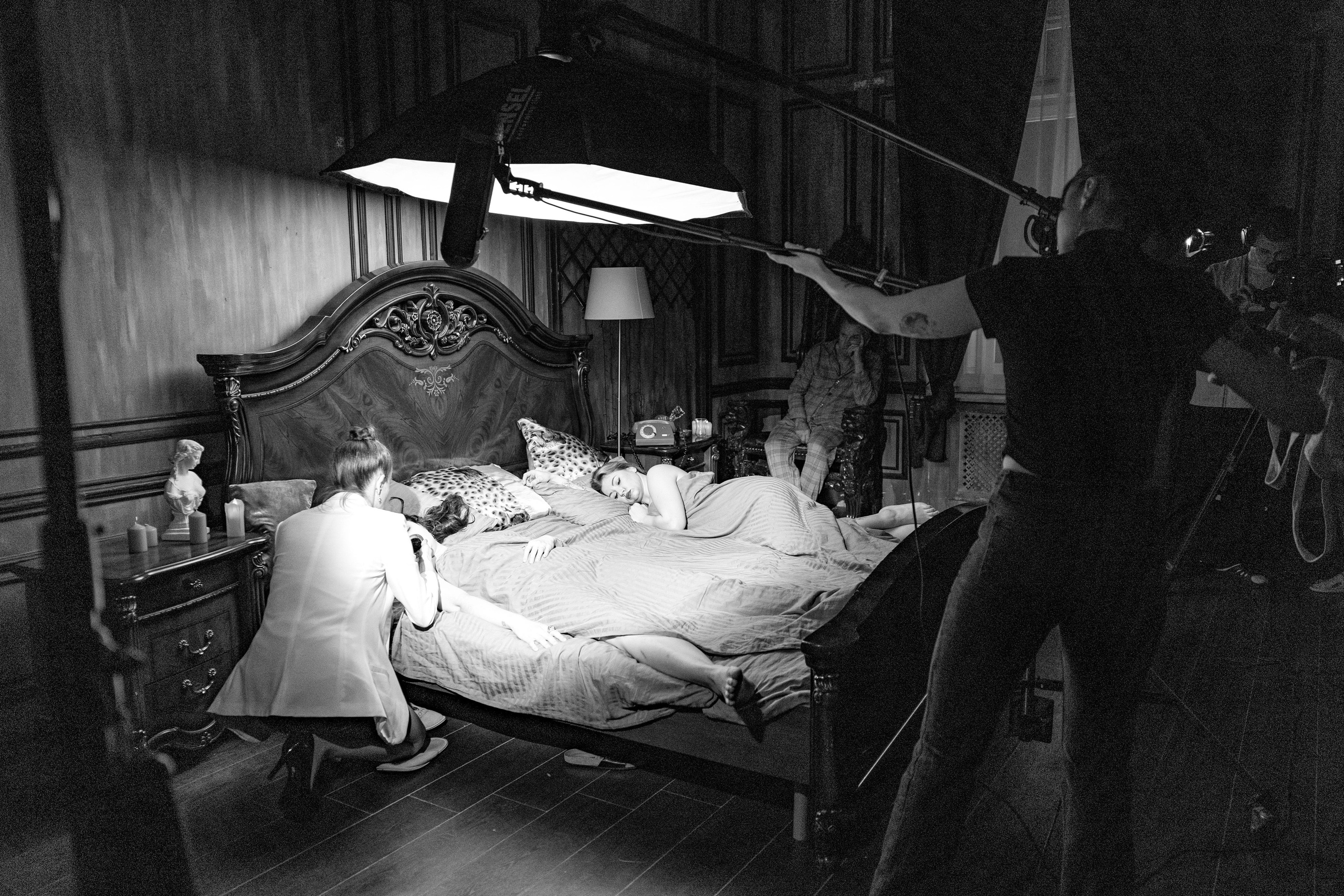 Киносъемки «Спящие красавицы». Фотограф/видеограф в Санкт-Петербурге Динара Гольдина