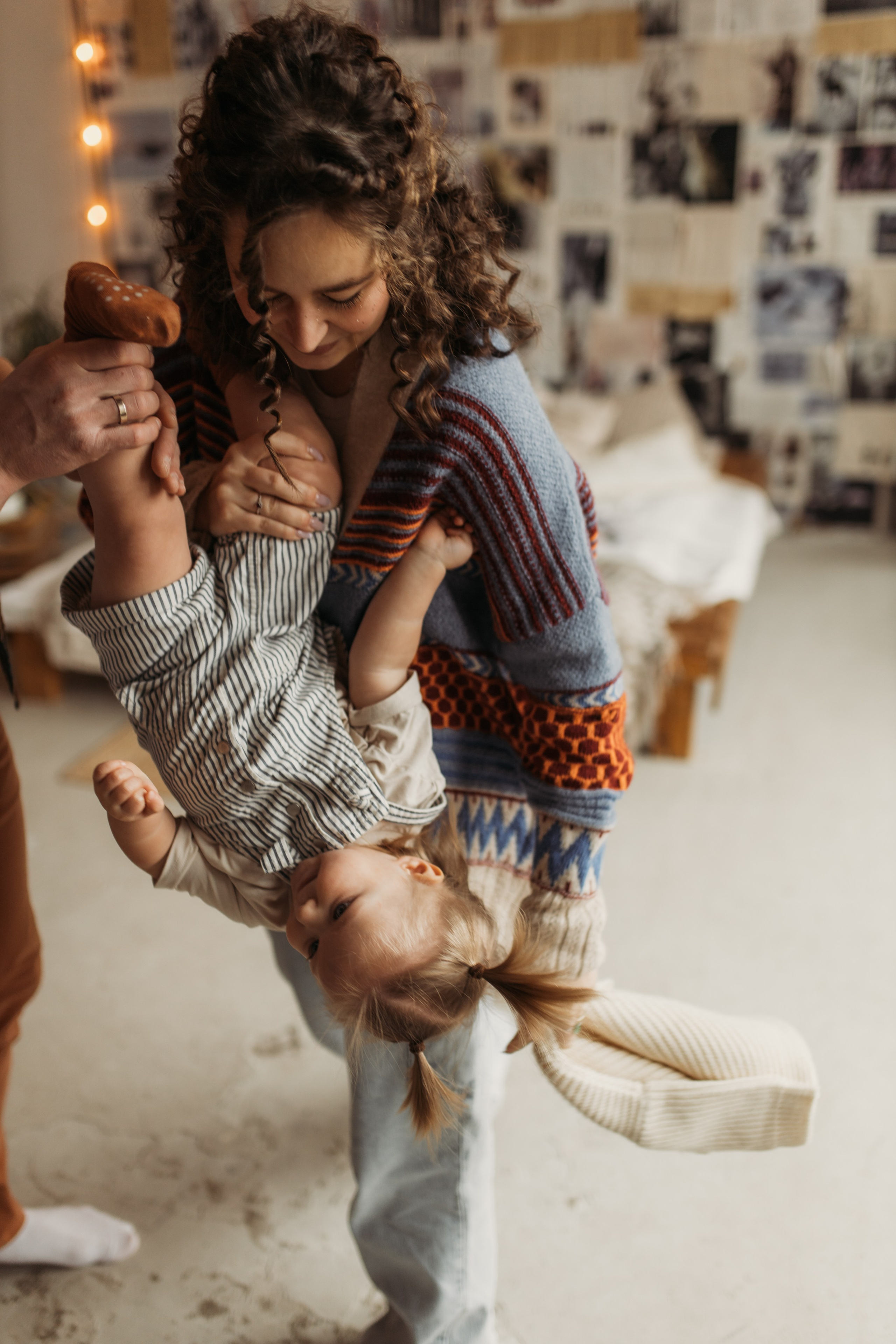 Даша, Андрей и Варечка. Семейный и свадебный фотограф в Москве и Зеленограде Марина Малярова