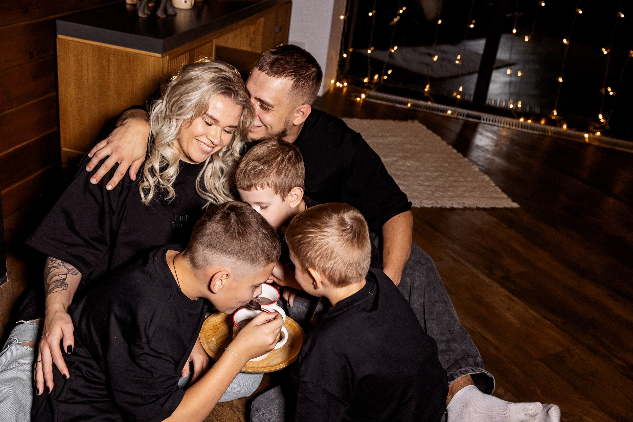 Эдуард и Дарья с сыновьями. Свадебный и семейный фотограф в Челябинске Юлия Ишимова