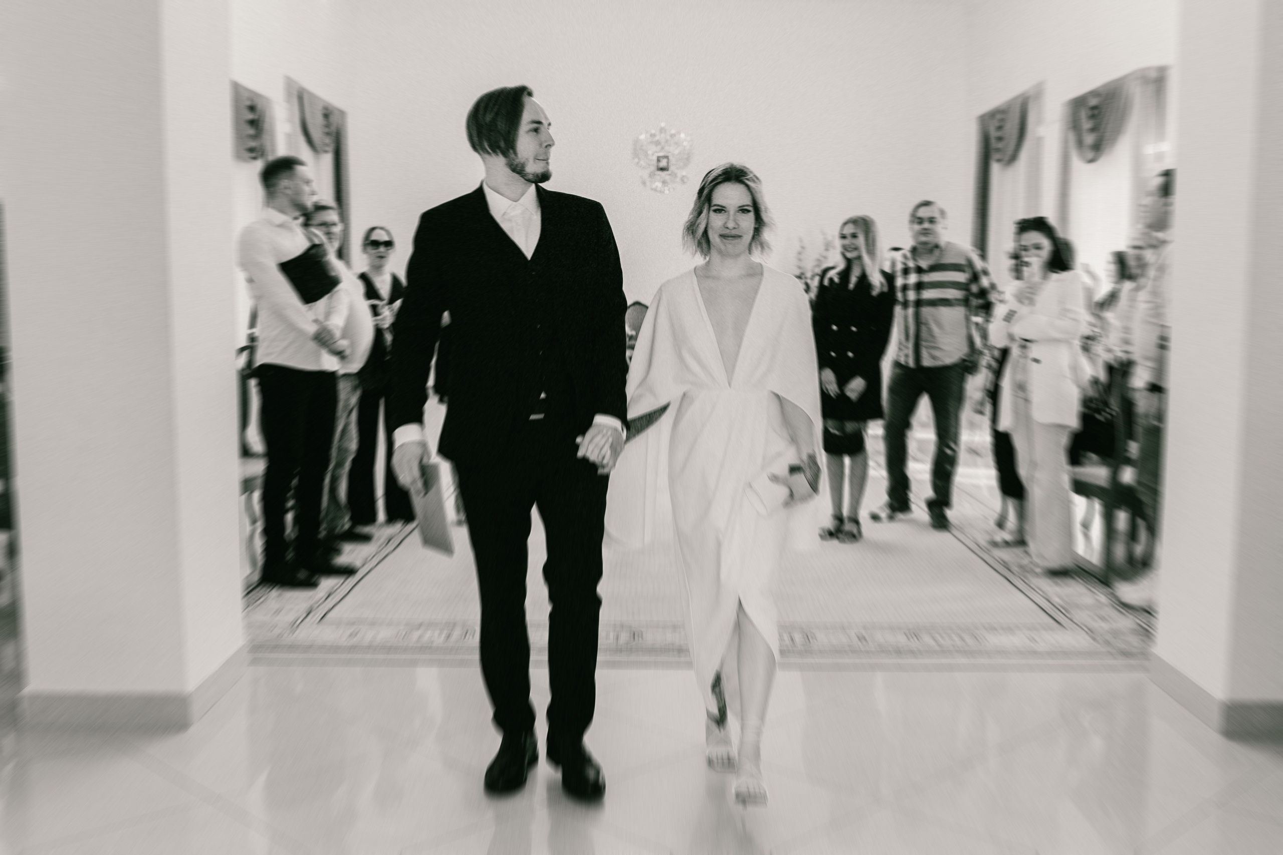 ЗАГС. Эвия и Александр. Фотограф Дарья Воскресенская в Москве