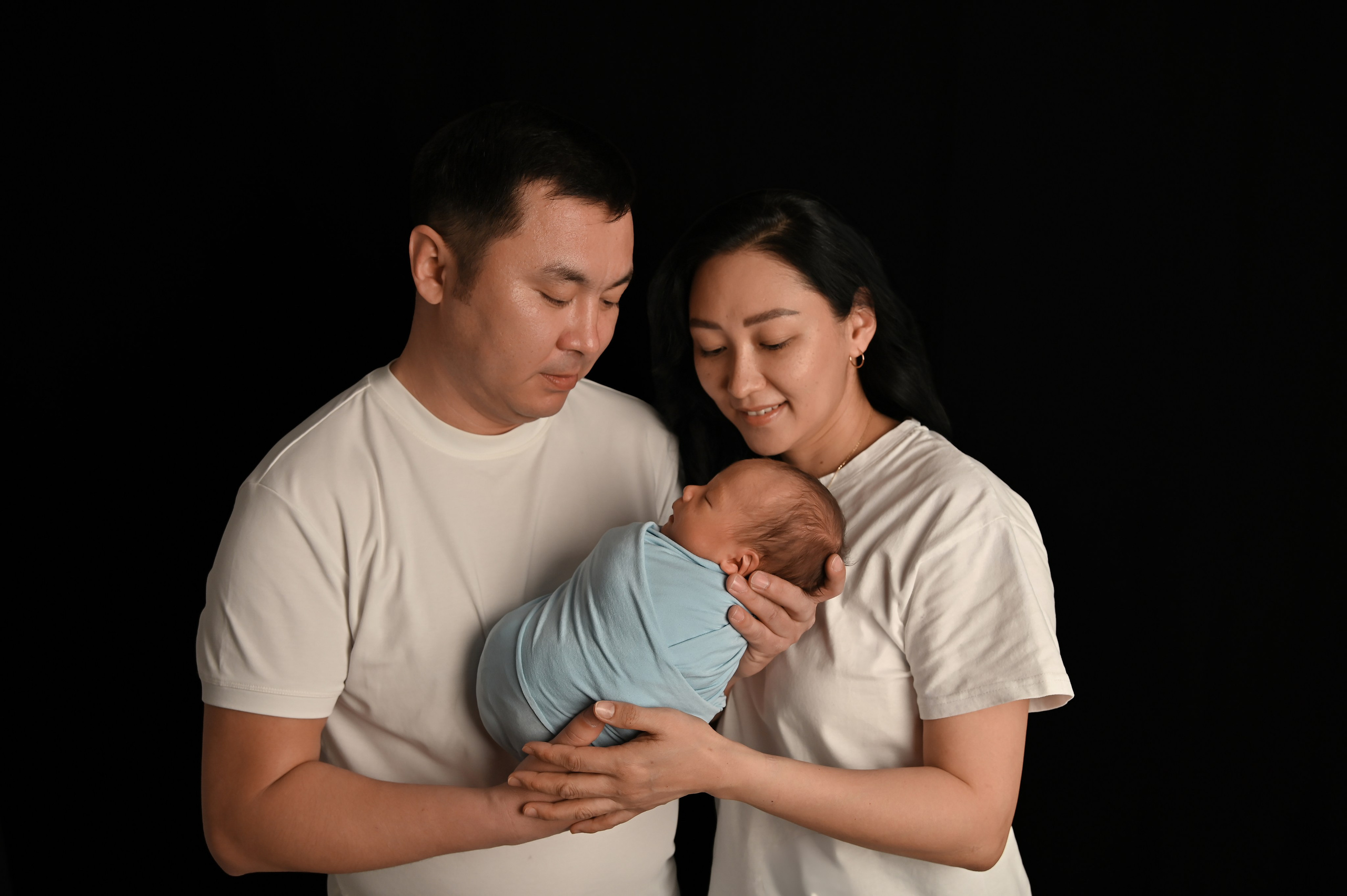 Жан ньюборн 23 дня. Фотограф Новорожденных и семейный Элла Огай г. Сатпаев