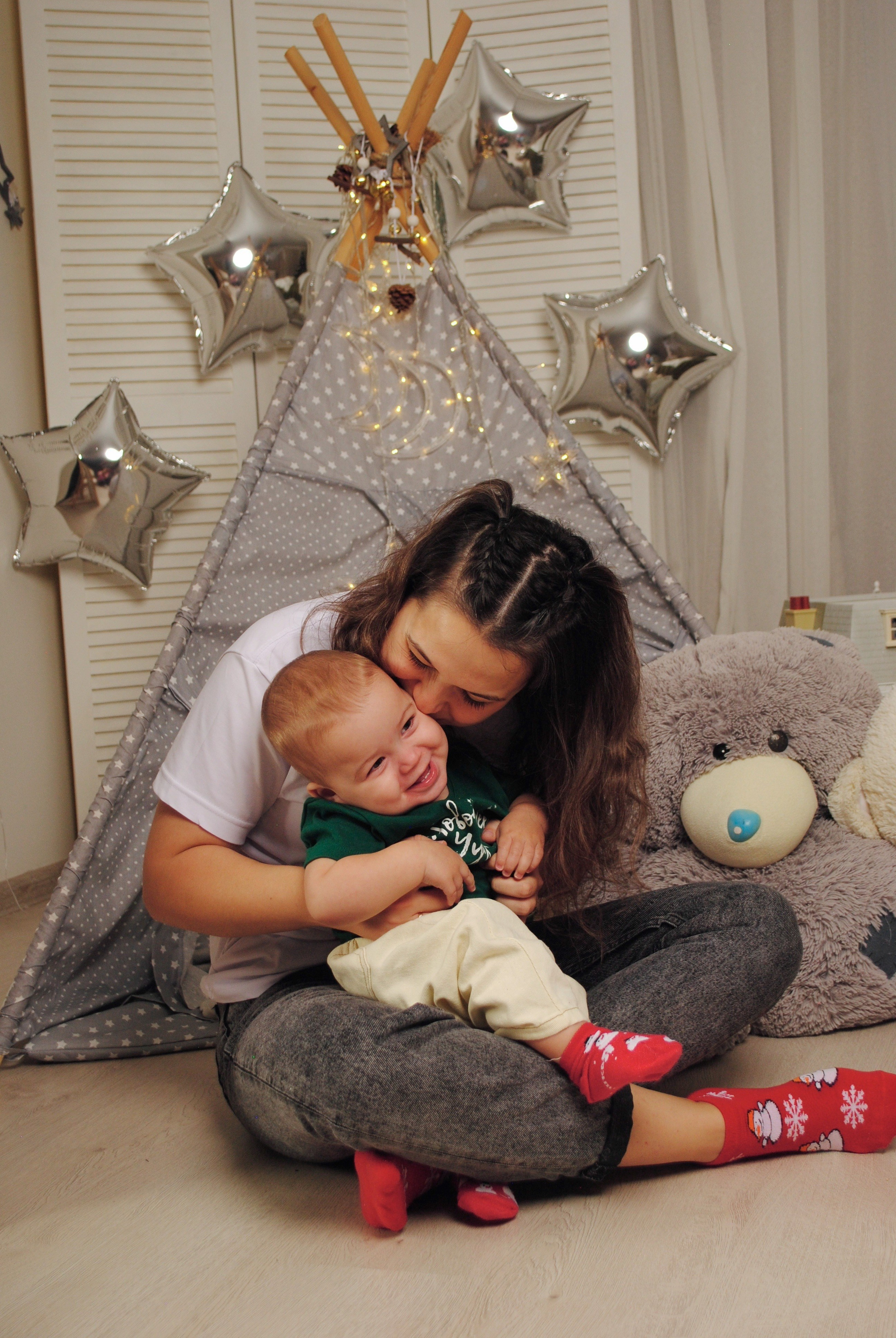 Дарья и семья. Фотограф Мария Мусаелян