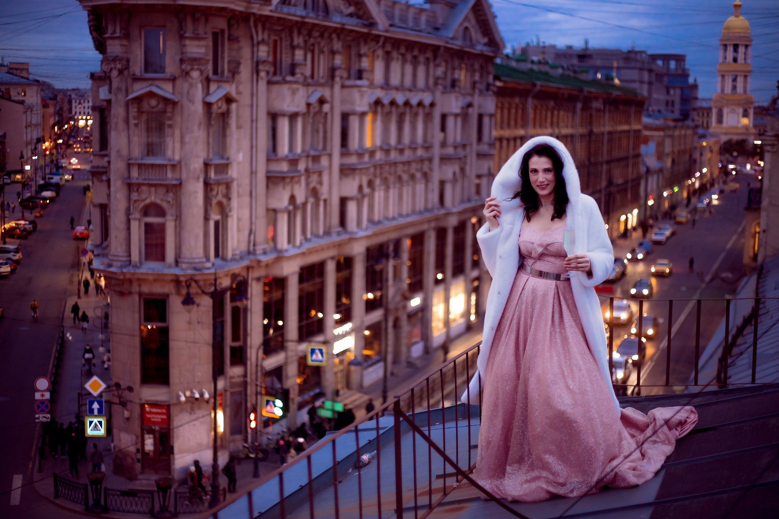 СЪЕМКА НА КРЫШЕ. Фотограф в Санкт-Петербурге Анастасия Полякова