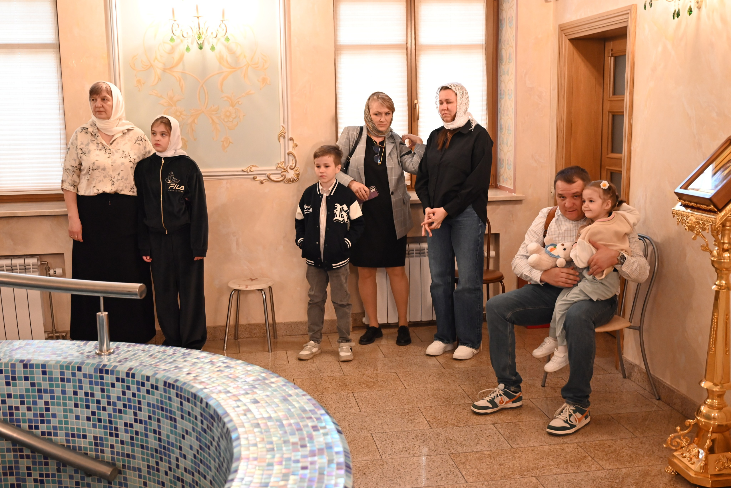 Крещение 7 мая. Семейный и детский фотограф Москва