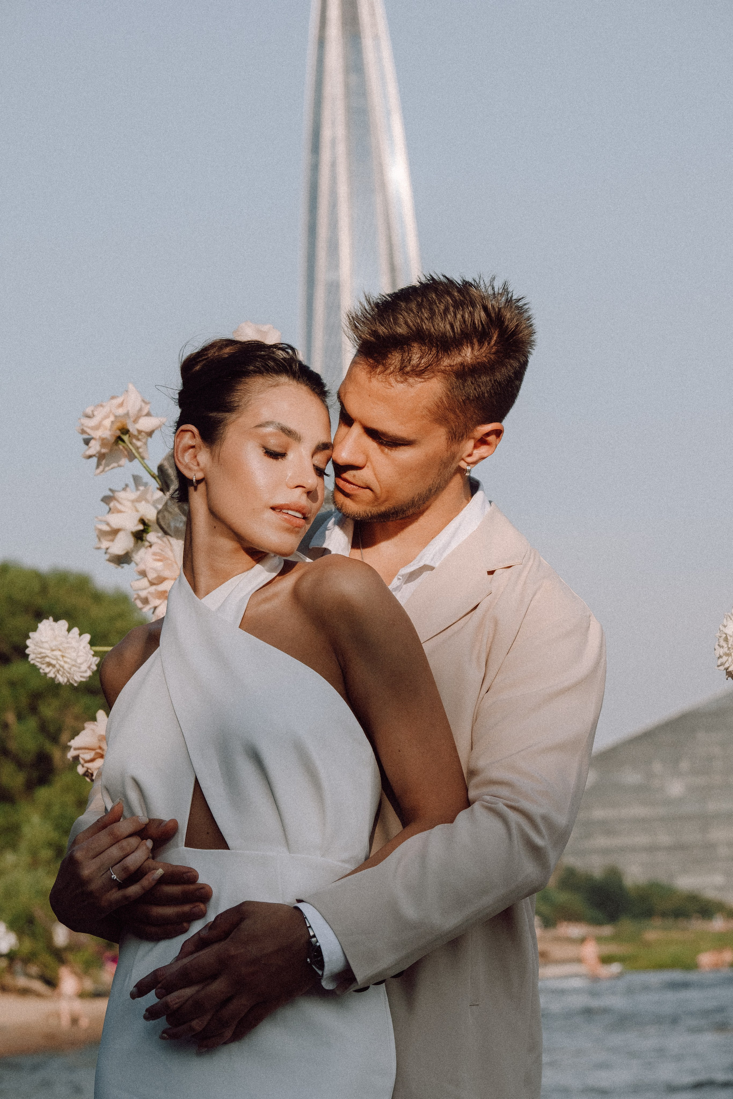 СВАДЕБНАЯ ФОТОСЕССИЯ ВЫЕЗДНОЙ ЦЕРЕМОНИИ (ФИНСКИЙ ЗАЛИВ). Профессиональный фотограф, Санкт-Петербург — Виктория Богомолова