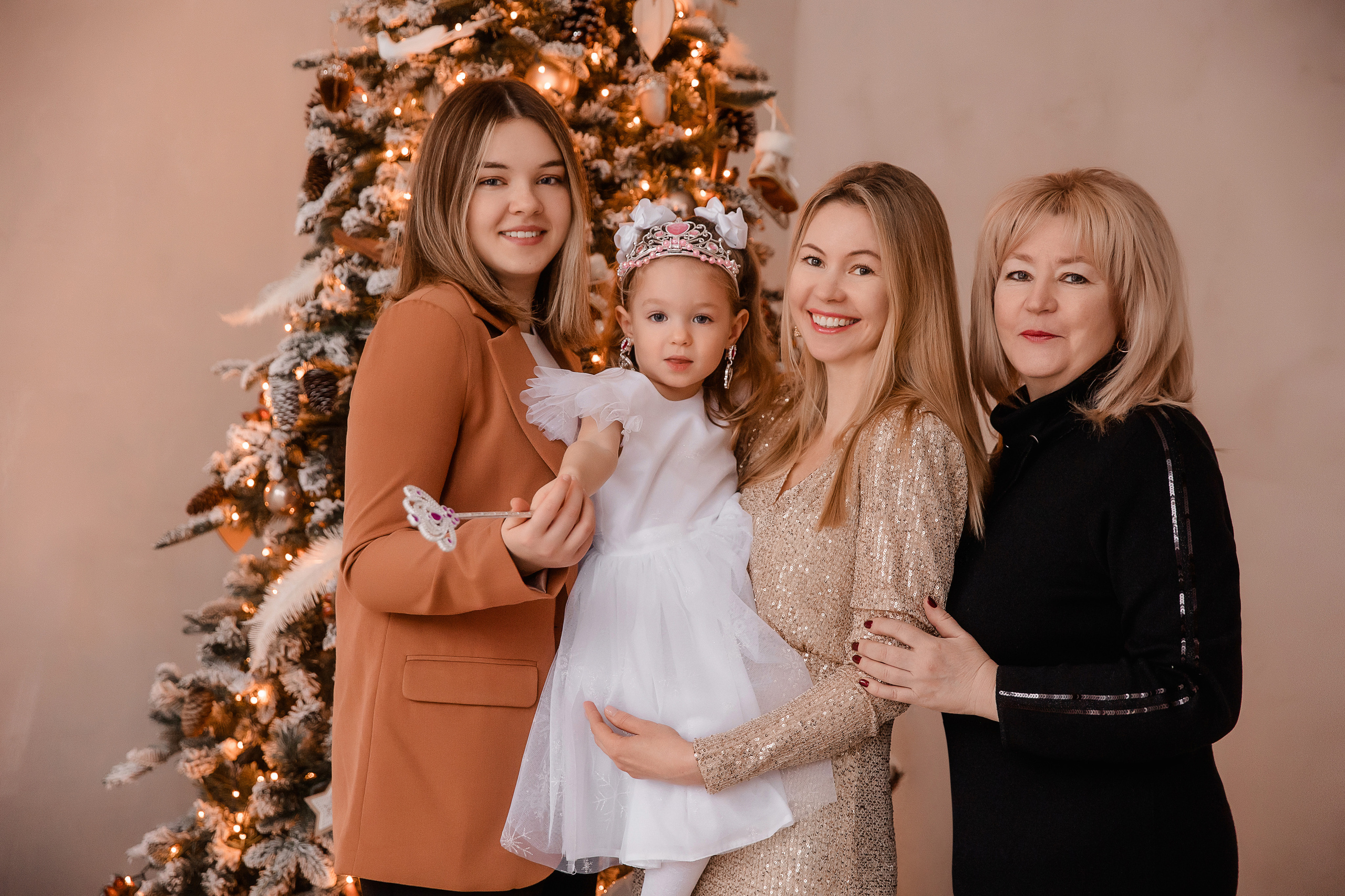 Новогодние фотосессии — фотостудии. Семейный и детский фотограф в Москве Вера Ускова