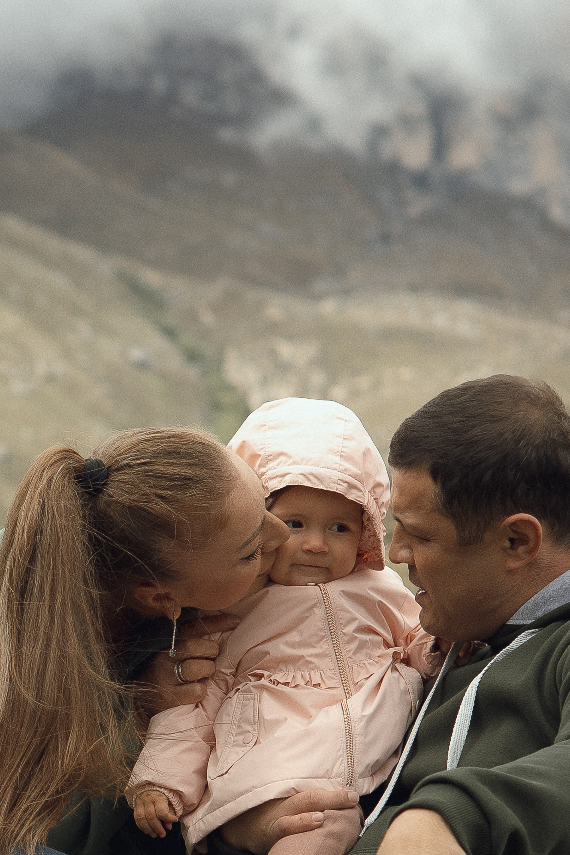 Семейная съемка в горах. Семейный фотограф в Москве Анастасия Марти