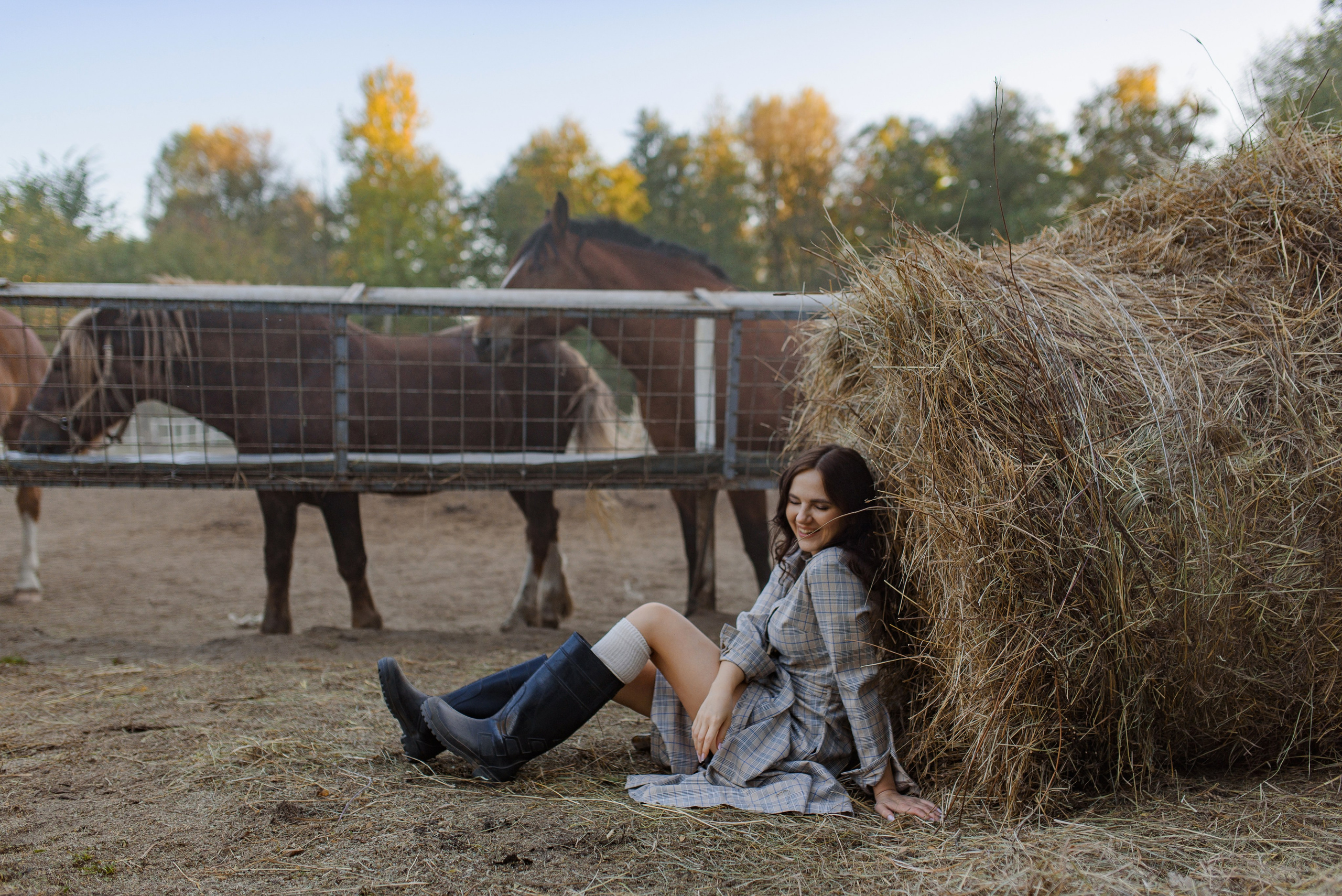 Лена и кони. Свадебный и семейный Фотограф в Пензе Татьяна Лапоногова
