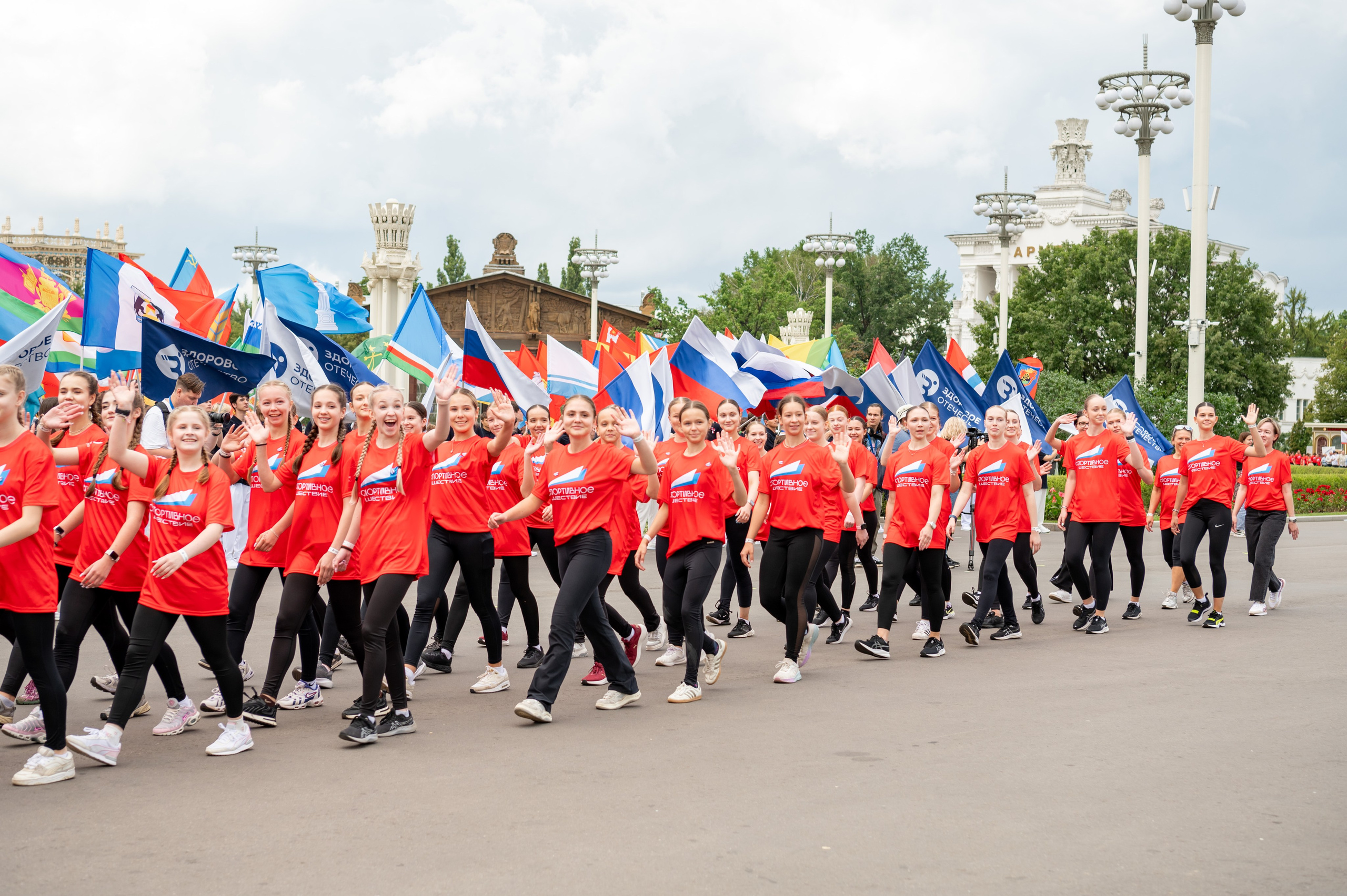 Спортивное шествие посвященное Дню физкультурника!. Детский и семейный фотограф г. Москва Оксана Катаджи