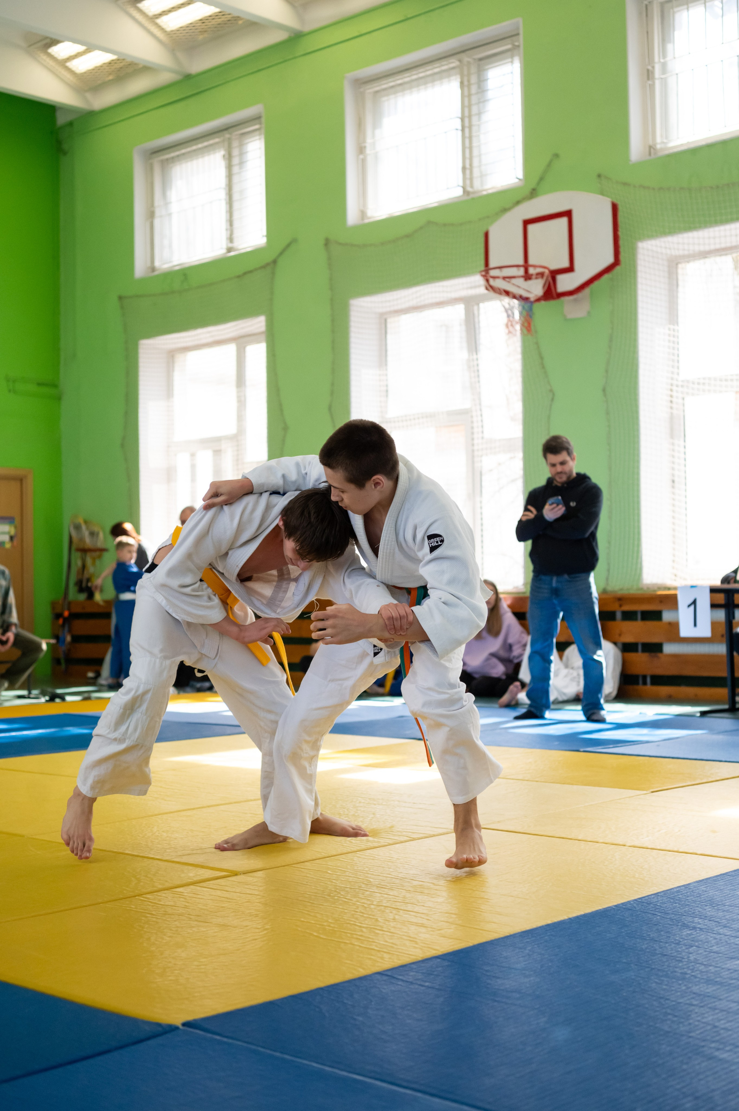 Спортивные соревнования по Дзюдо. Детский и семейный фотограф г. Москва Оксана Катаджи