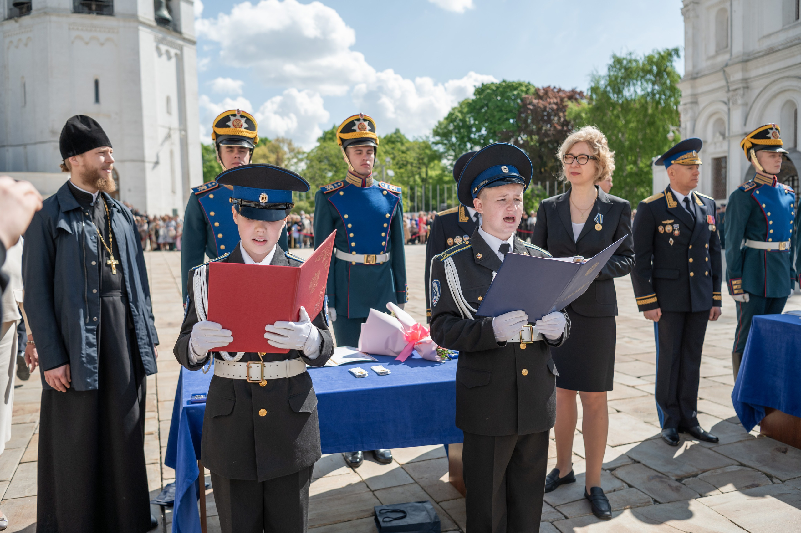 Фотосессия Присяги кадетов «Школа 1231 им. В. Д. Поленова». Детский и семейный фотограф г. Москва Оксана Катаджи