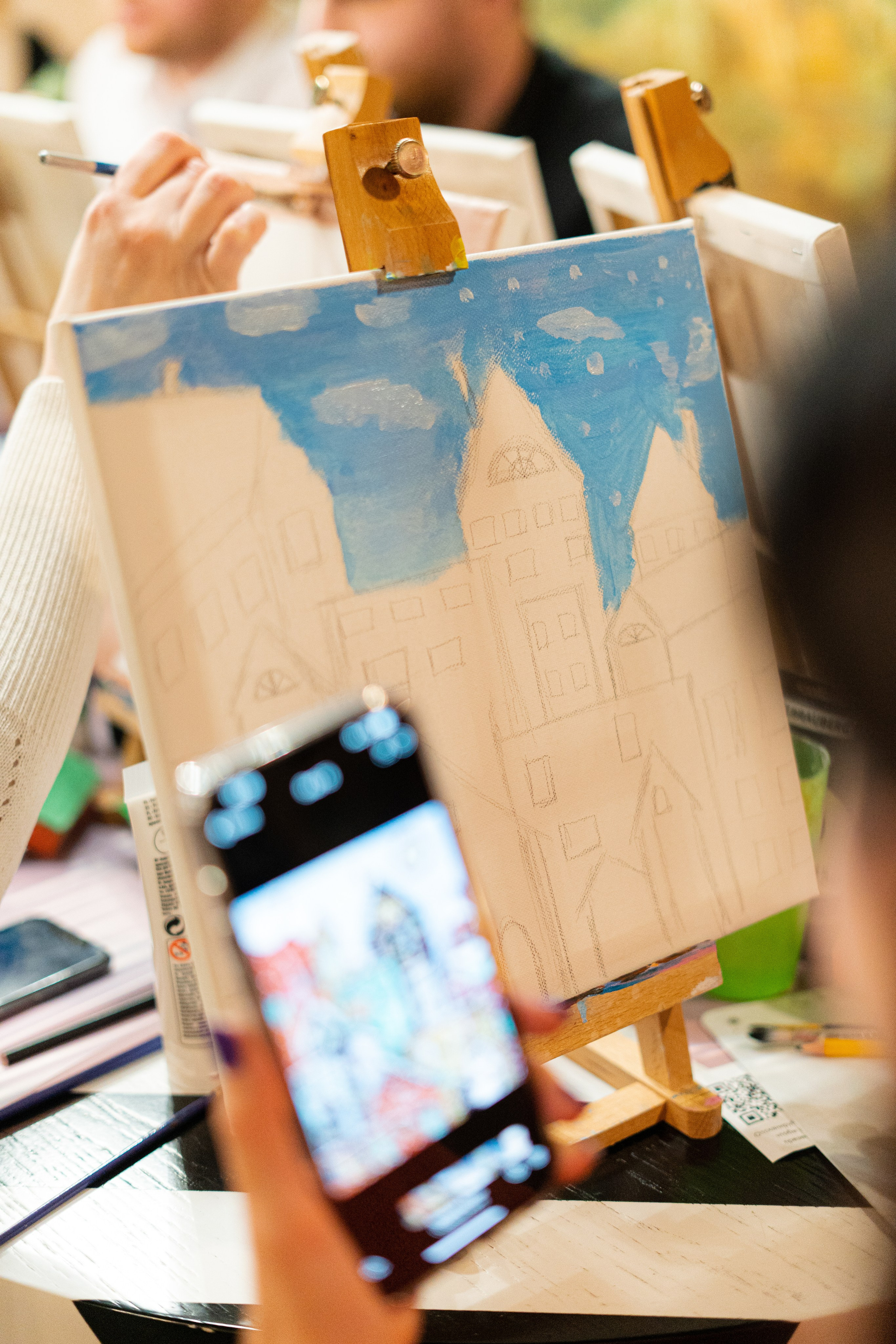 Корпоратив Teach Me Art 2. Портретный фотограф в Москве и Санкт-Петербурге Арина Чех